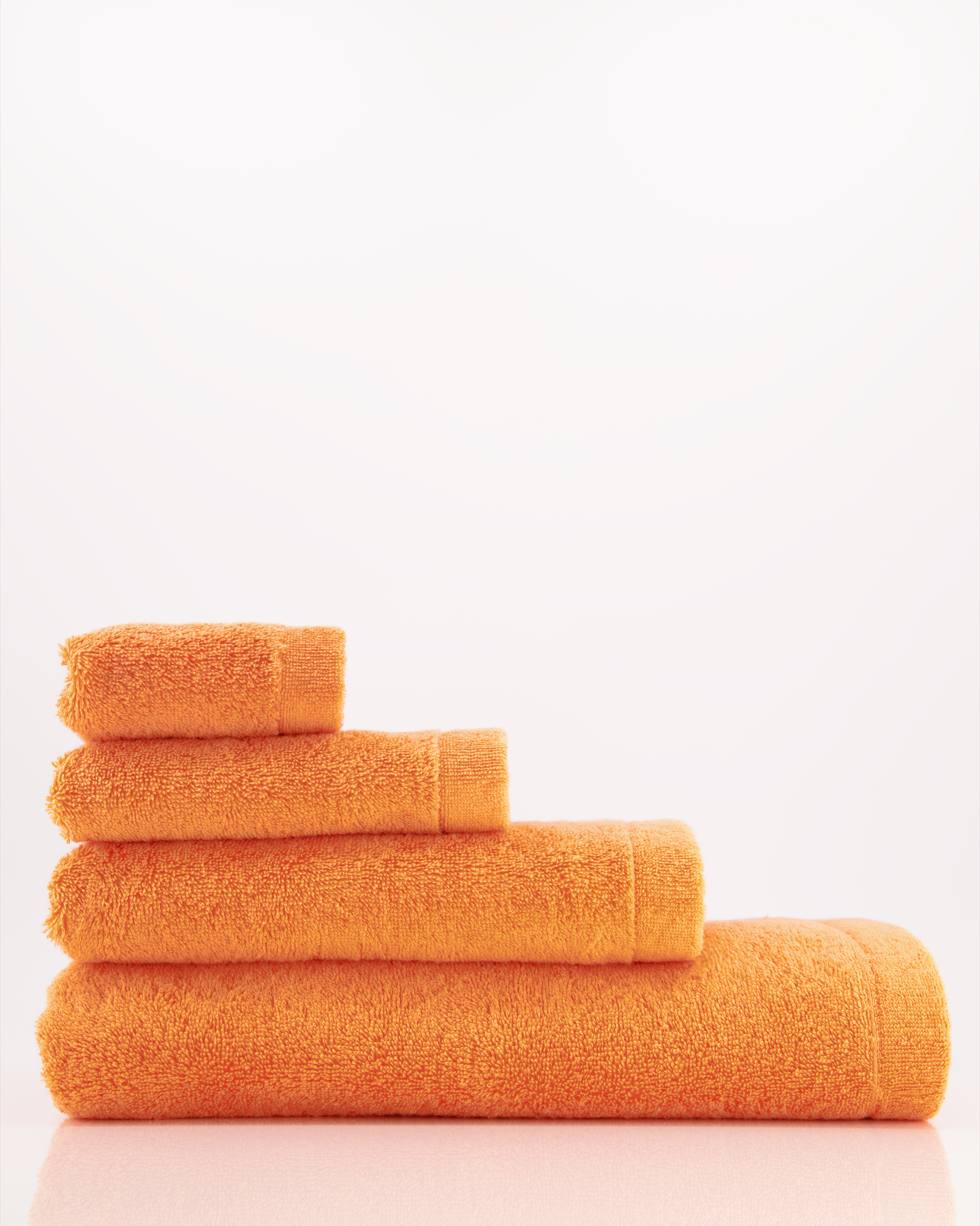 Cawö Handtücher Life Style Uni 7007 mandarine - 316 - Handtuch 50x100 cm