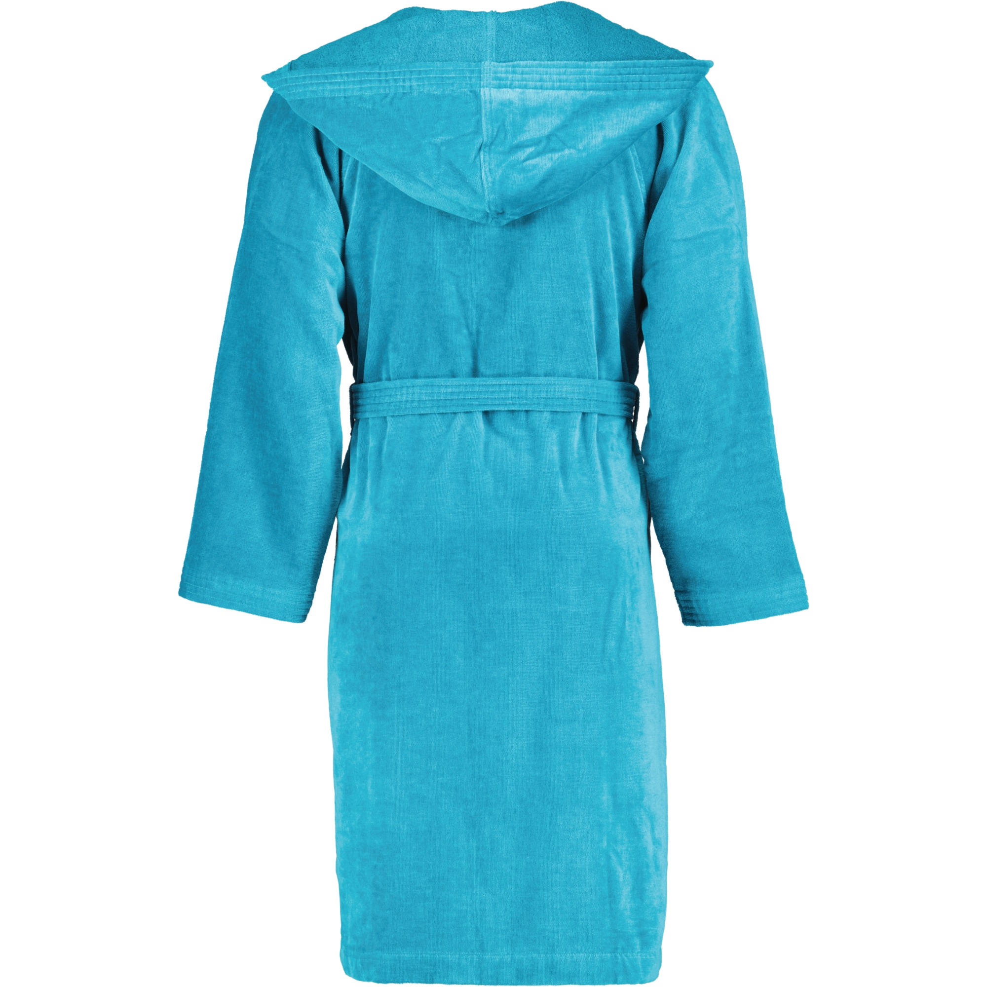 Vossen Bademäntel unisex Kurzmantel mit Kapuze Texas lagoon - 5890 - M
