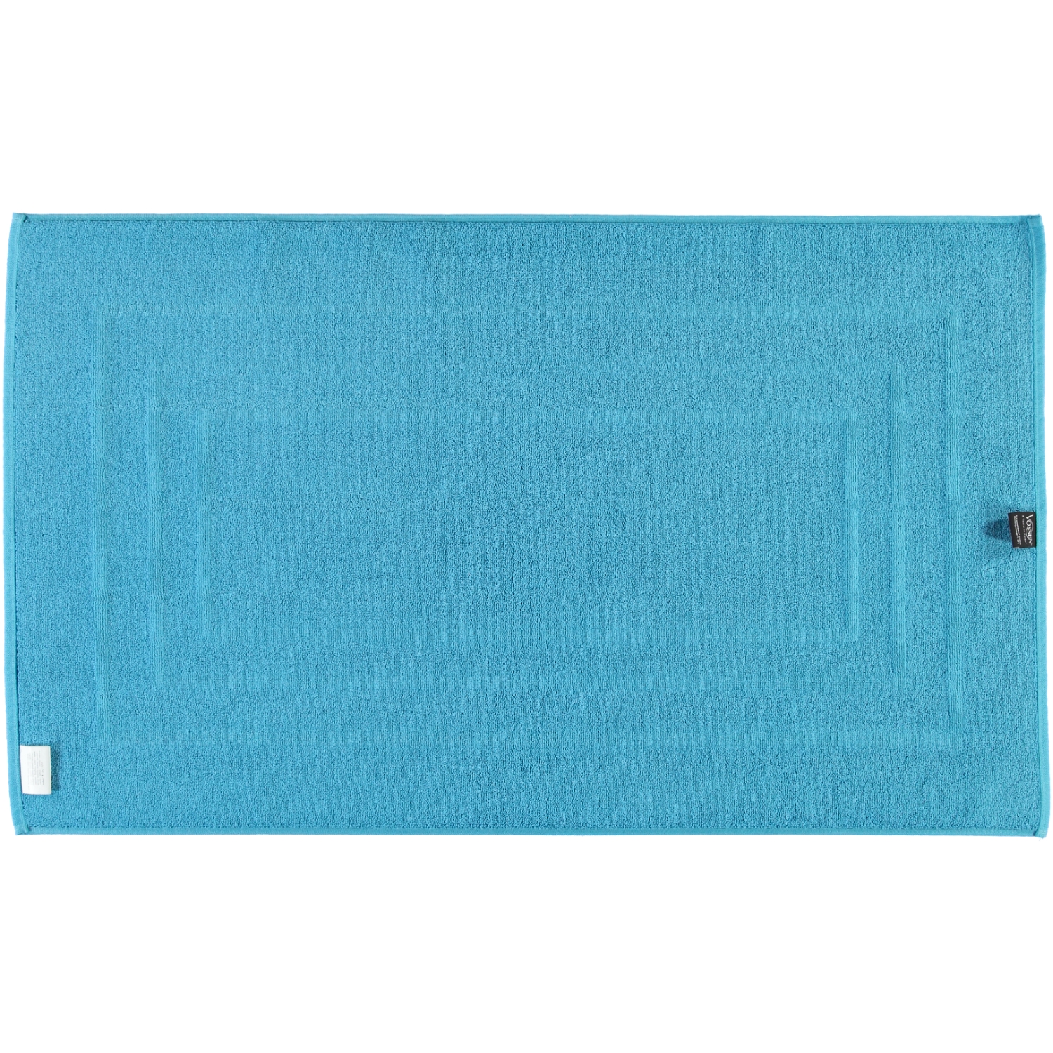 Vossen Badematten Feeling turquoise - 5570 - 60x100 cm