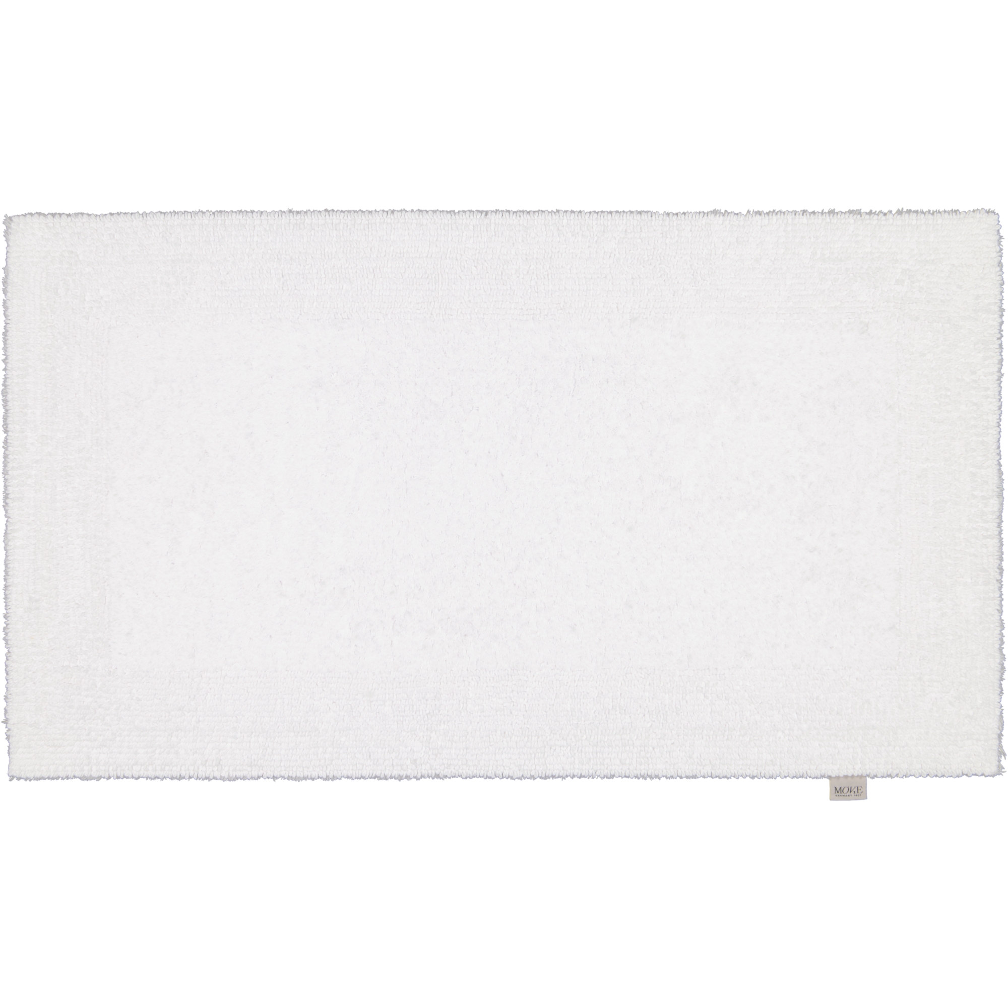 Möve Badteppiche Doubleface snow - 001 - 60x100 cm