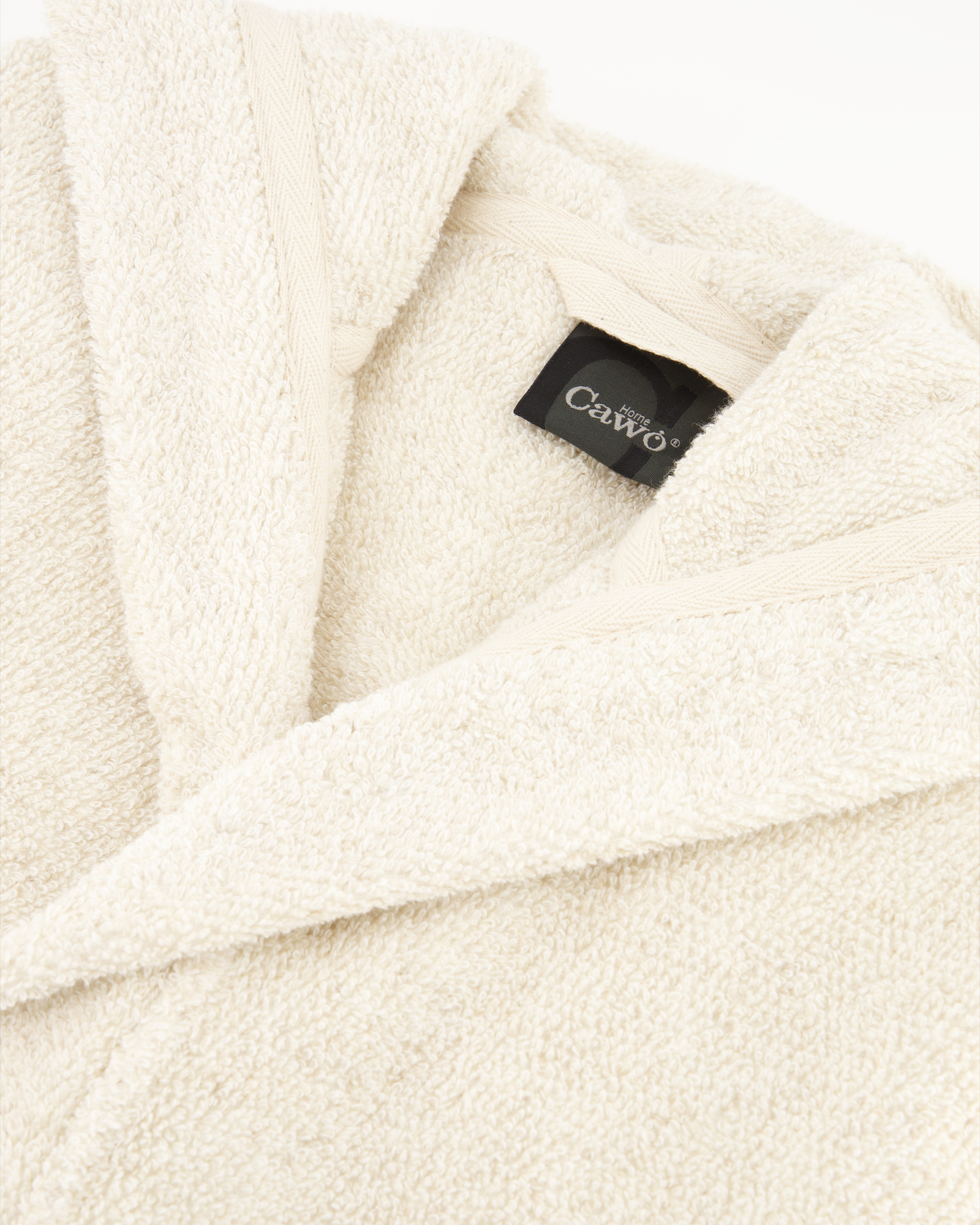 Cawö Bademäntel Damen Kapuze SAUNA Cotton & Hemp 846 natur - 33