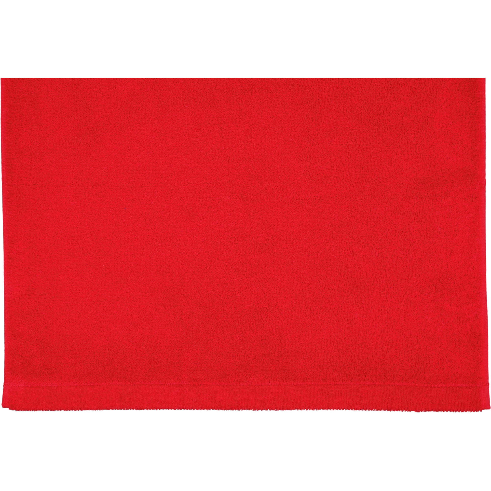 Cawö Handtücher Lifestyle Uni 7007 rot - 203 - Handtuch 50x100 cm