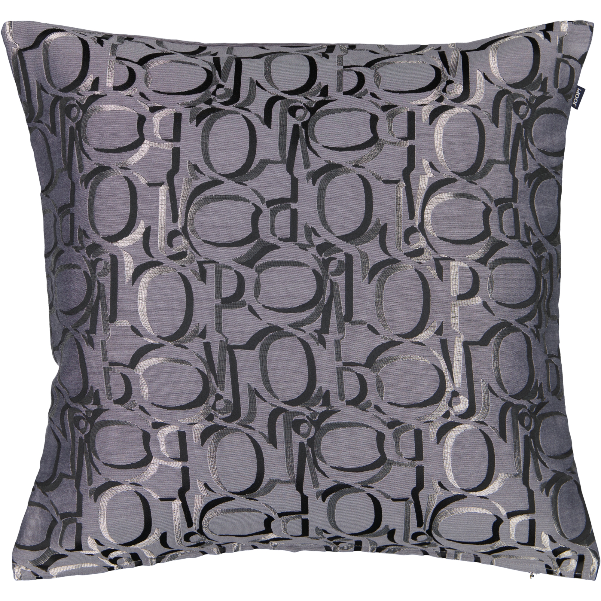 JOOP! Kissenhülle Ornament - Farbe: Anthrazit - 012 - 50x50 cm