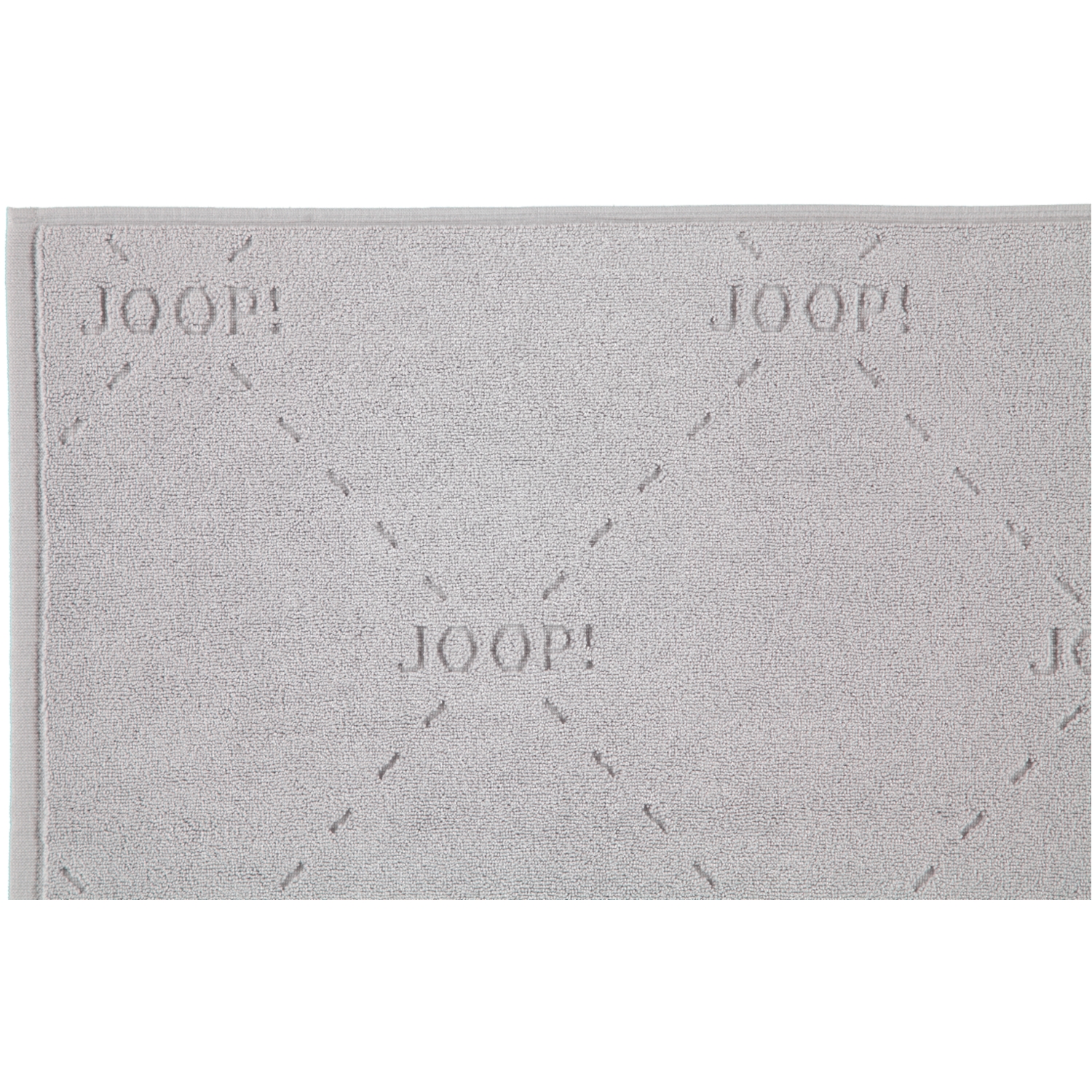 JOOP! Badematten Dash 73 silber - 026