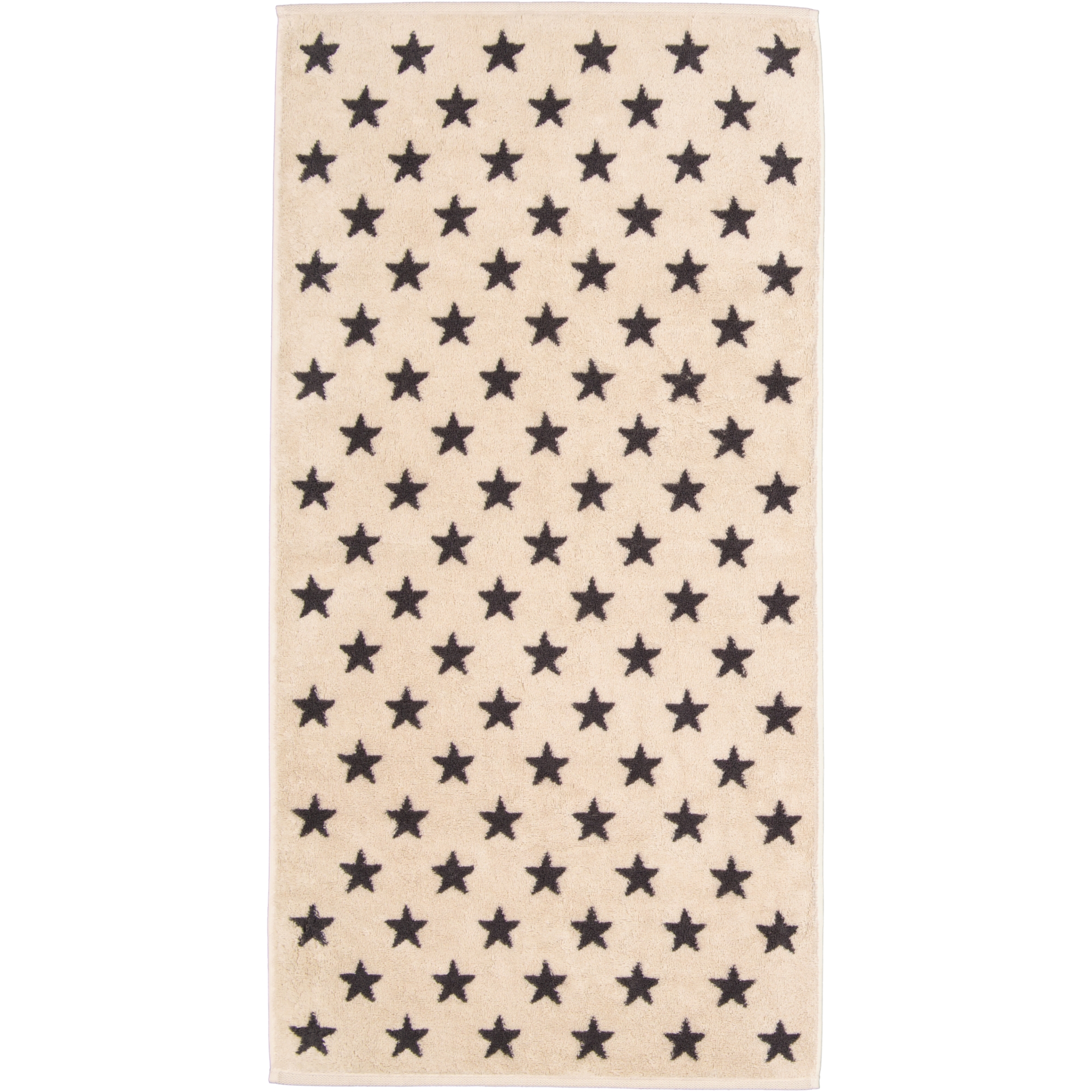 Cawö Handtücher NEW STARS Sterne klein 6261 beige/basalt - 37