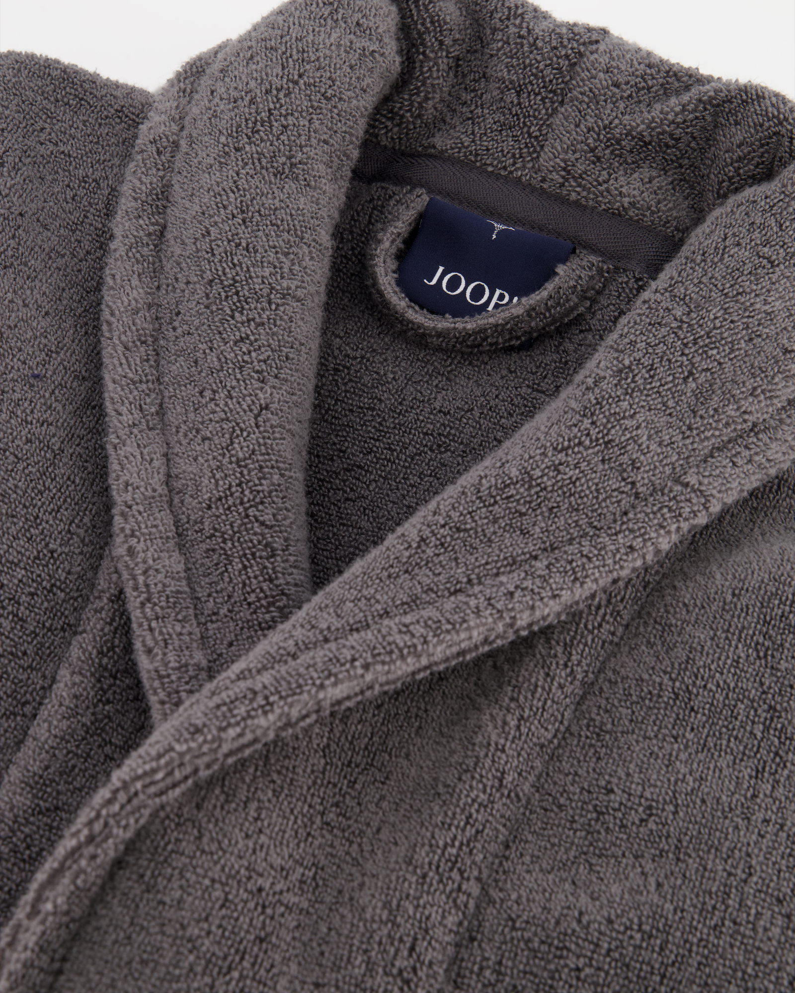 JOOP! Herren Bademantel - Schalkragen 1651 - Farbe: anthrazit - 767