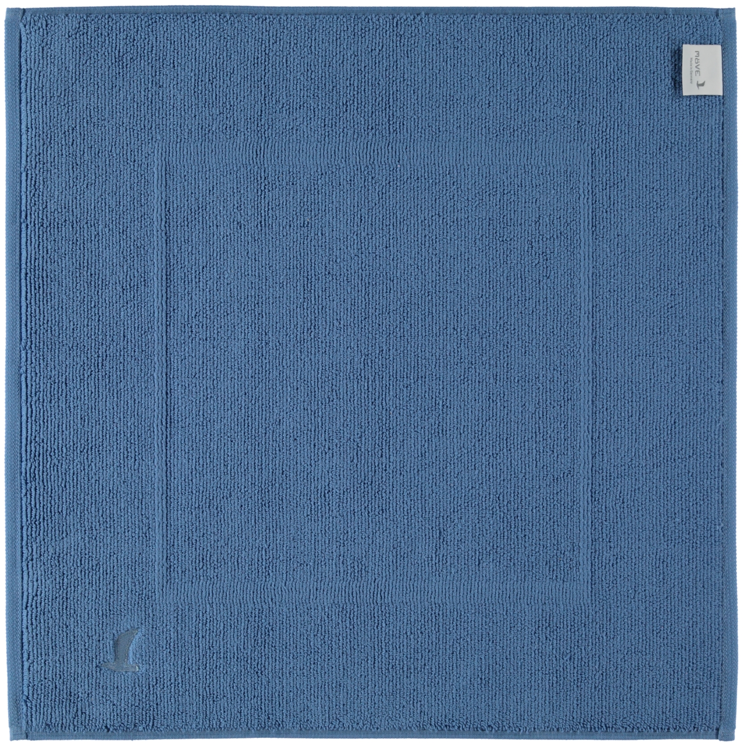 Möve - Badteppich Superwuschel - Farbe: cornflower - 410 (1-0300/8126) - 60x60 cm