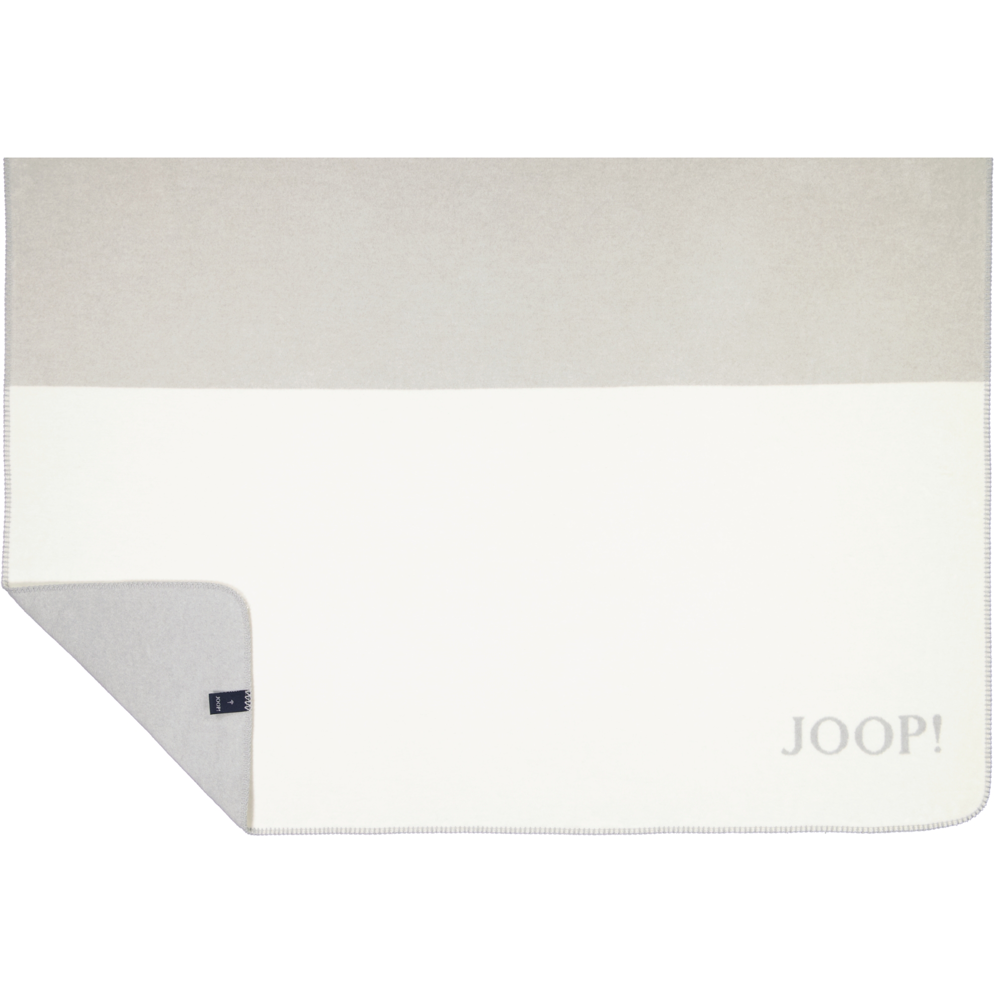 JOOP! Wohndecken Split Stein - 150x200 cm