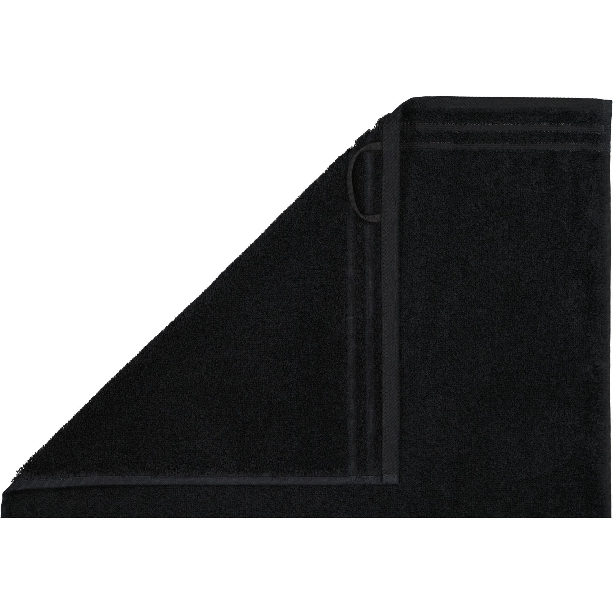 Vossen Handtücher Calypso Feeling schwarz - 7900 - Seiflappen 30x30 cm