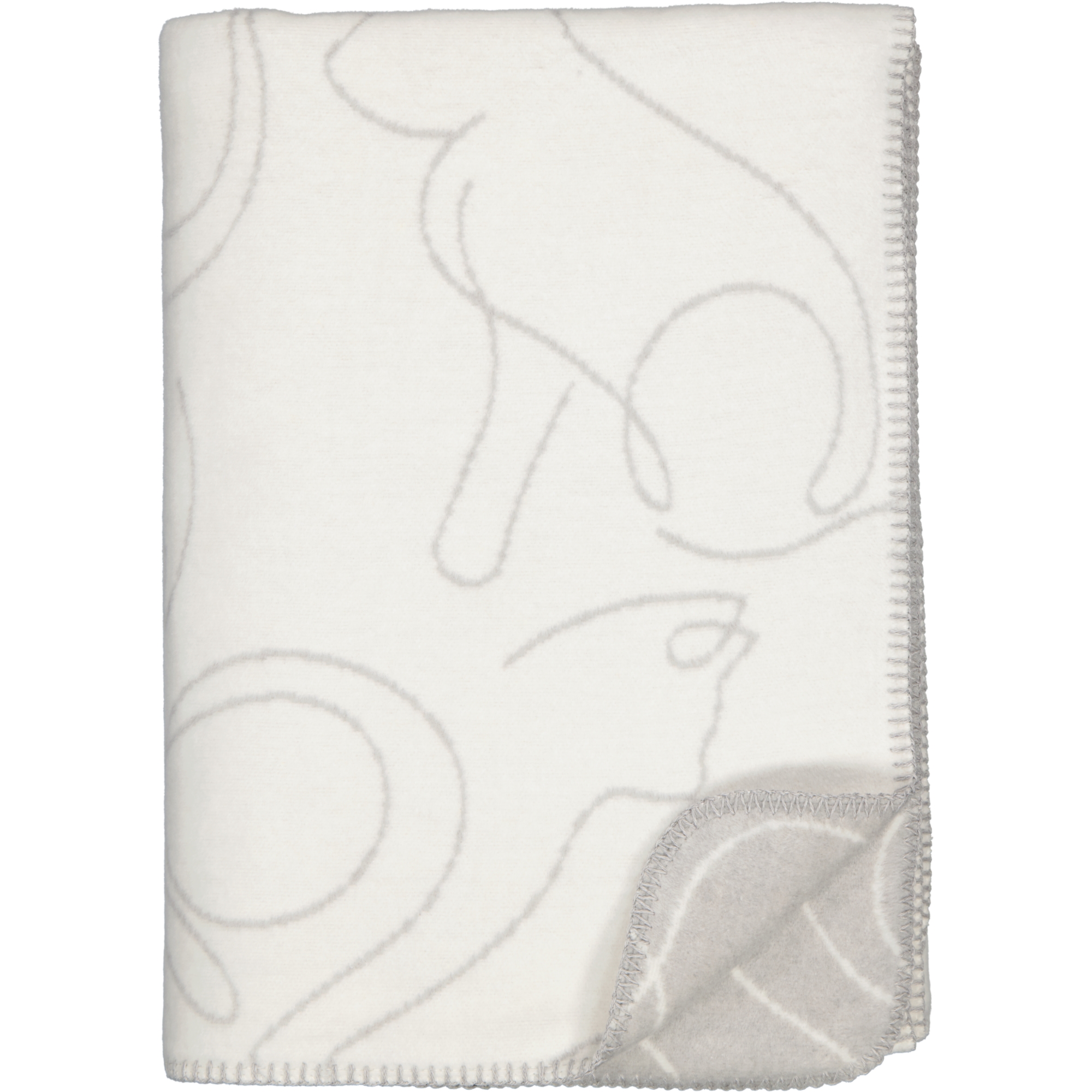 Cawö Wohndecken CUTE CATS EDITION Cats 62640 natur/stein - 67 - 150x200 cm