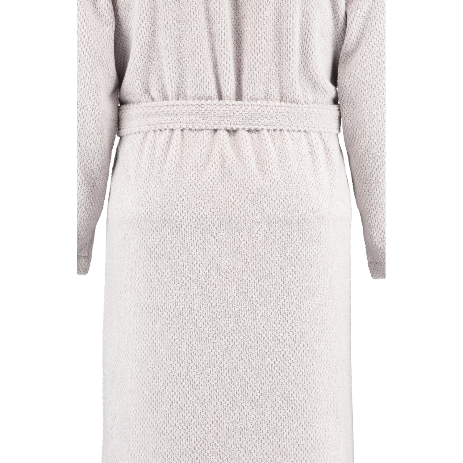 Rhomtuft RHOMTUFT Bademäntel unisex Kapuze Baronesse perlgrau - 11