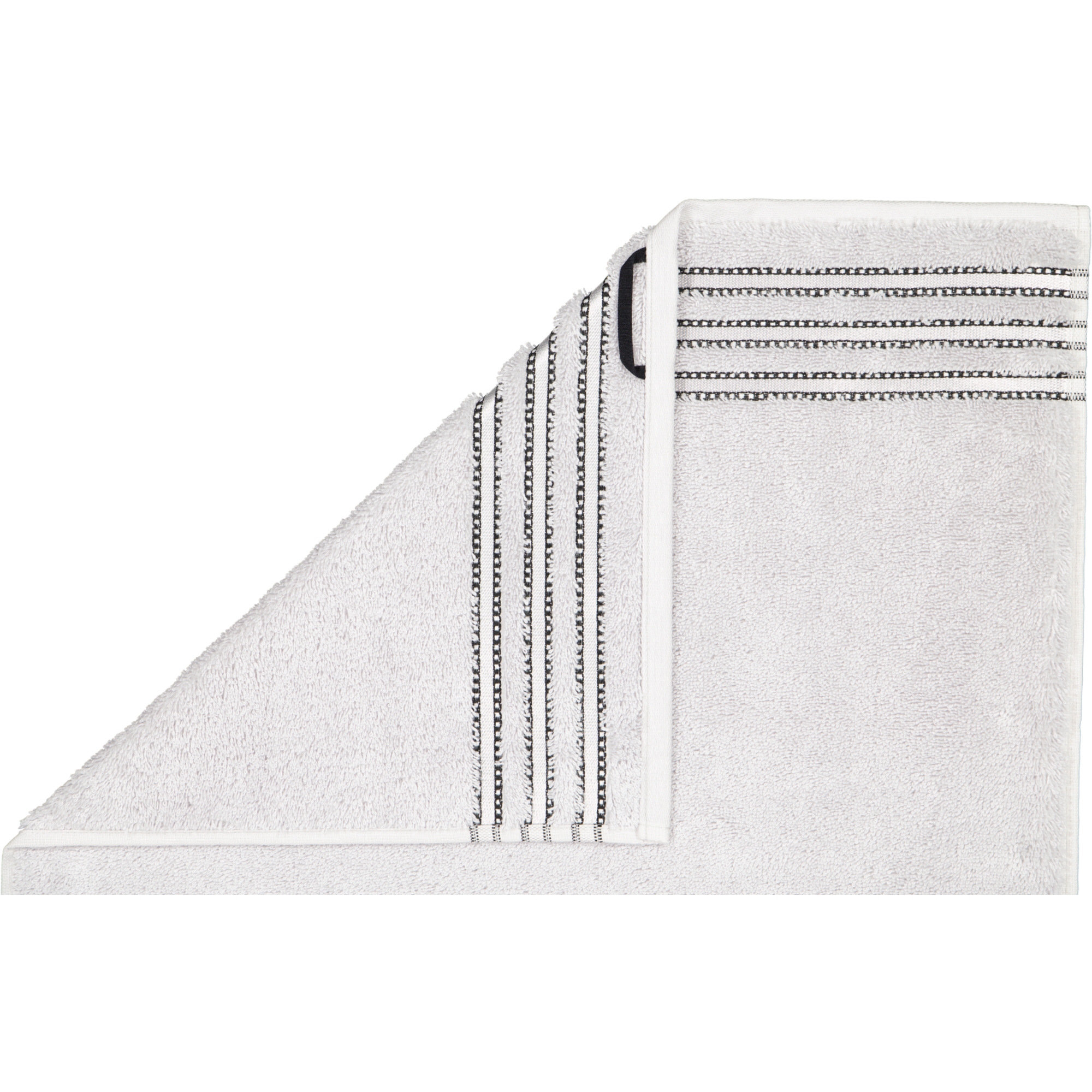 Vossen Handtücher Cult de Luxe light grey - 7210 - Handtuch 50x100 cm