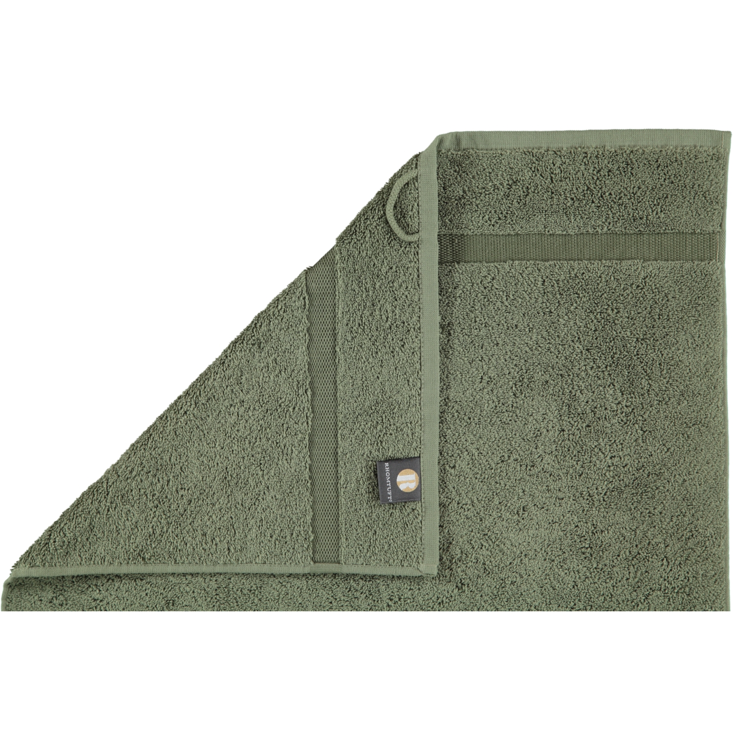 Rhomtuft - Handtücher Princess - Farbe: olive - 404 - Gästetuch 40x60 cm