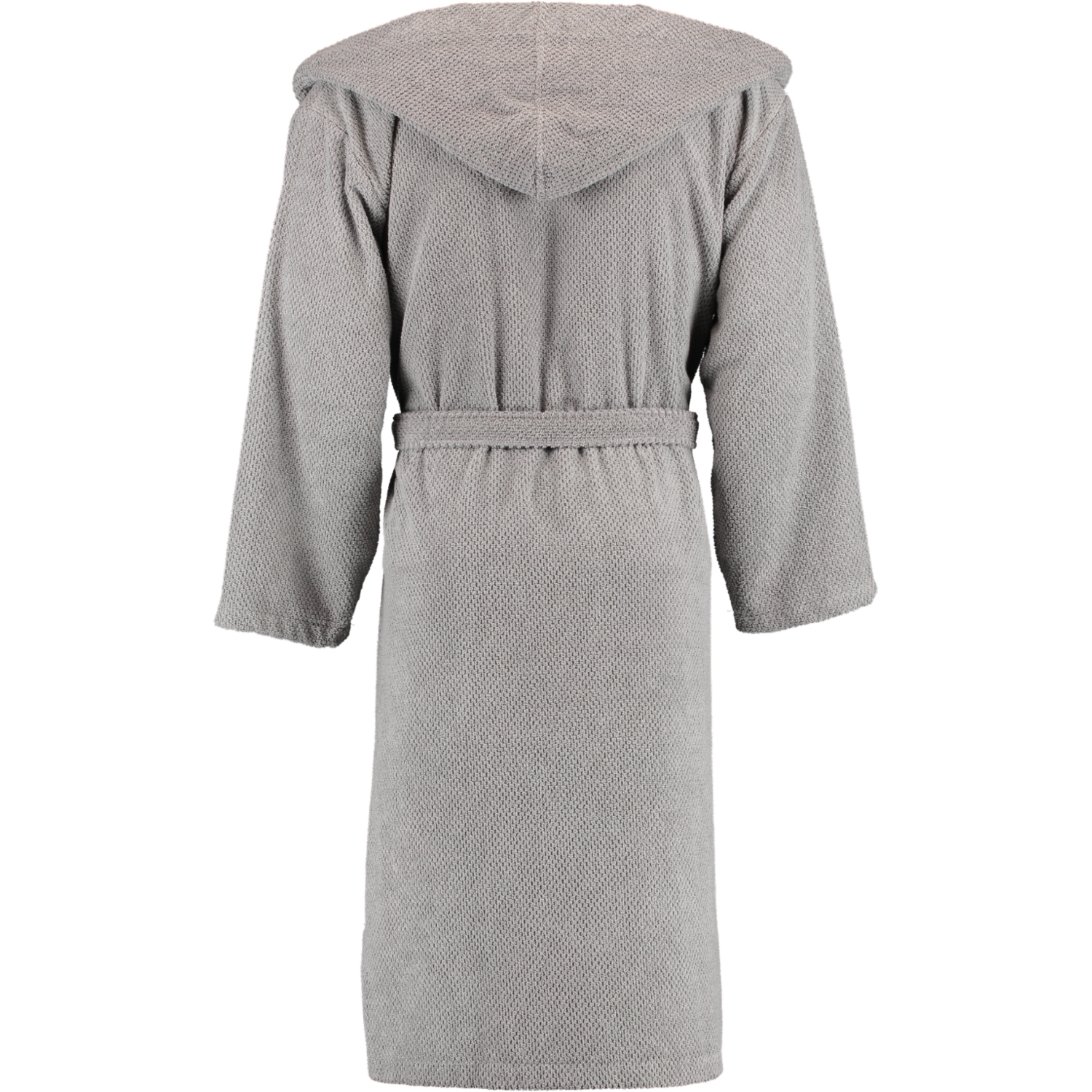 Rhomtuft RHOMTUFT Bademäntel unisex Kapuze Baronesse kiesel - 85