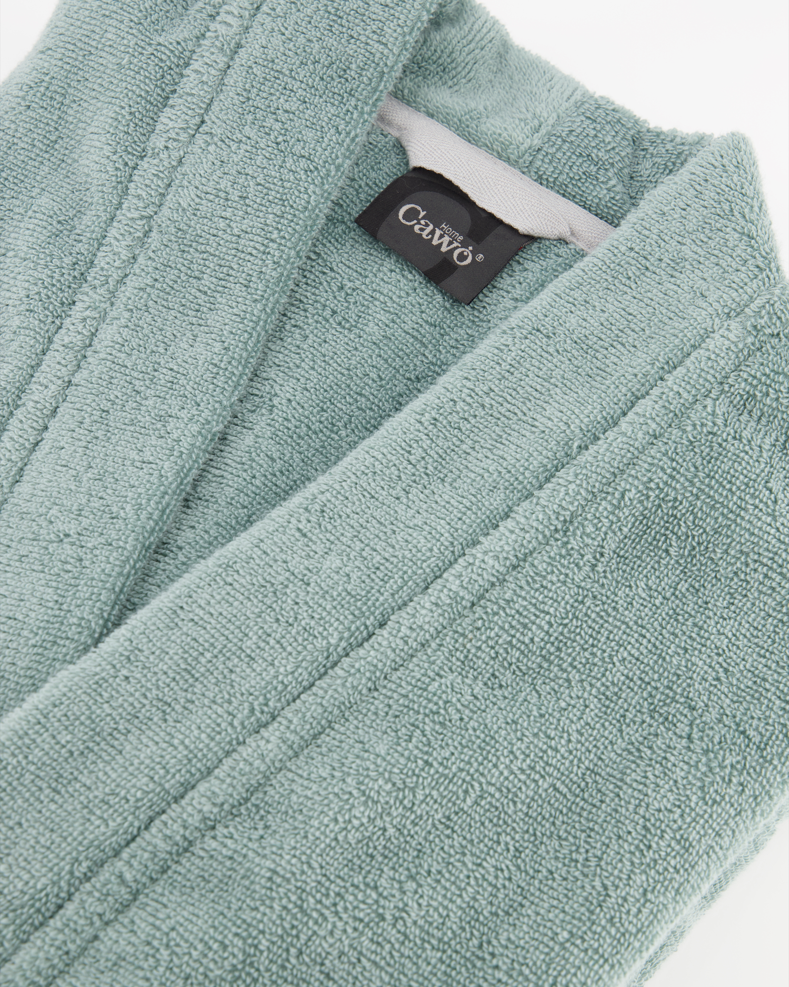 Cawö Home Bademäntel Damen Kimono Luxury Basics Kimono 826 fjord - 47