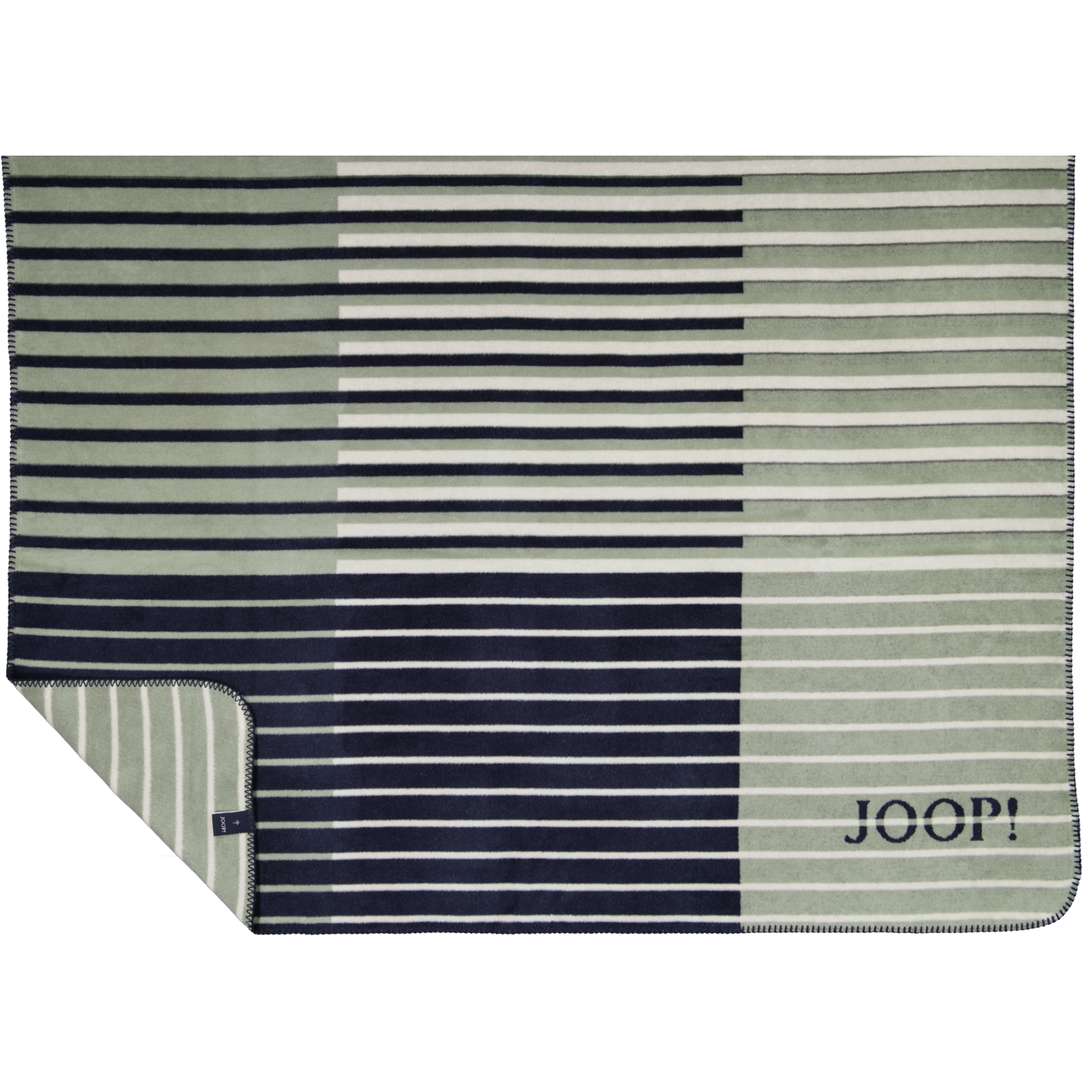 JOOP! Wohndecken Divided Salbei - 150x200 cm