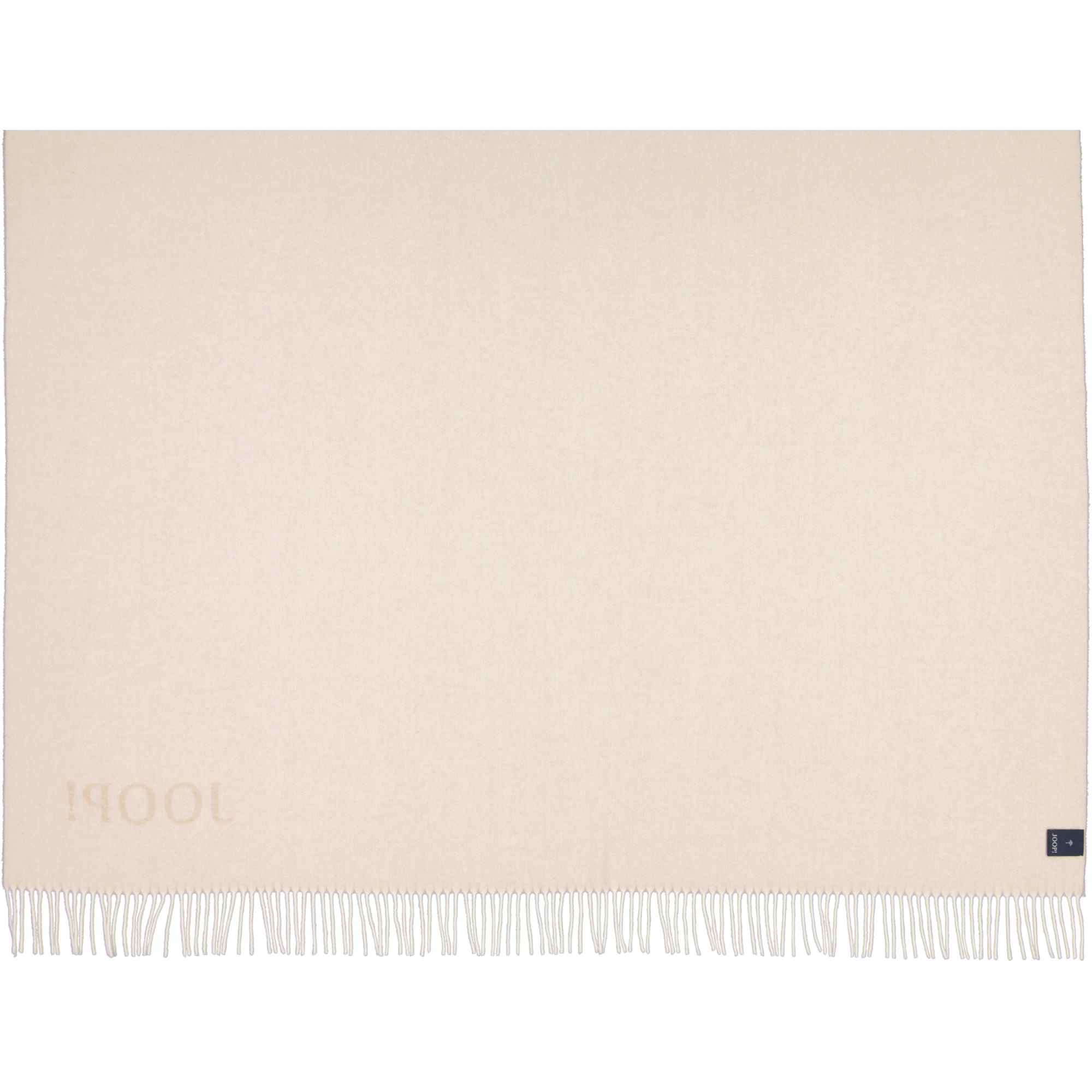 JOOP! Wohndecke Fine-Doubleface - Größe: 130x180 cm - Farbe: Creme-Natur