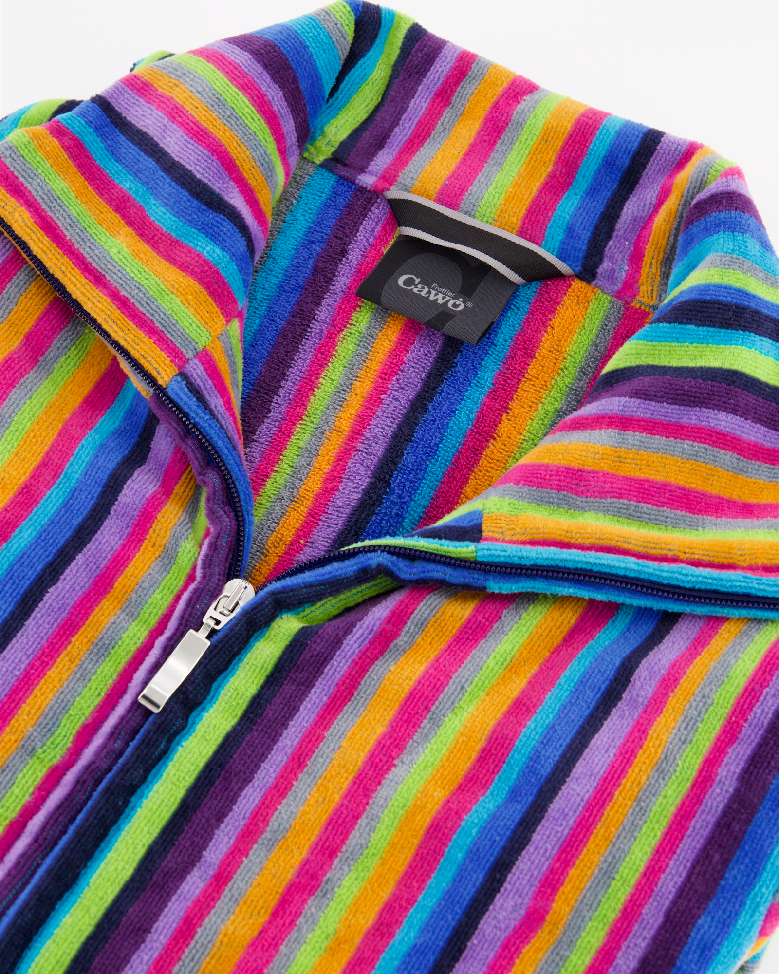 Cawö Bademäntel Damen Reißverschluss 1456 multicolor - 14