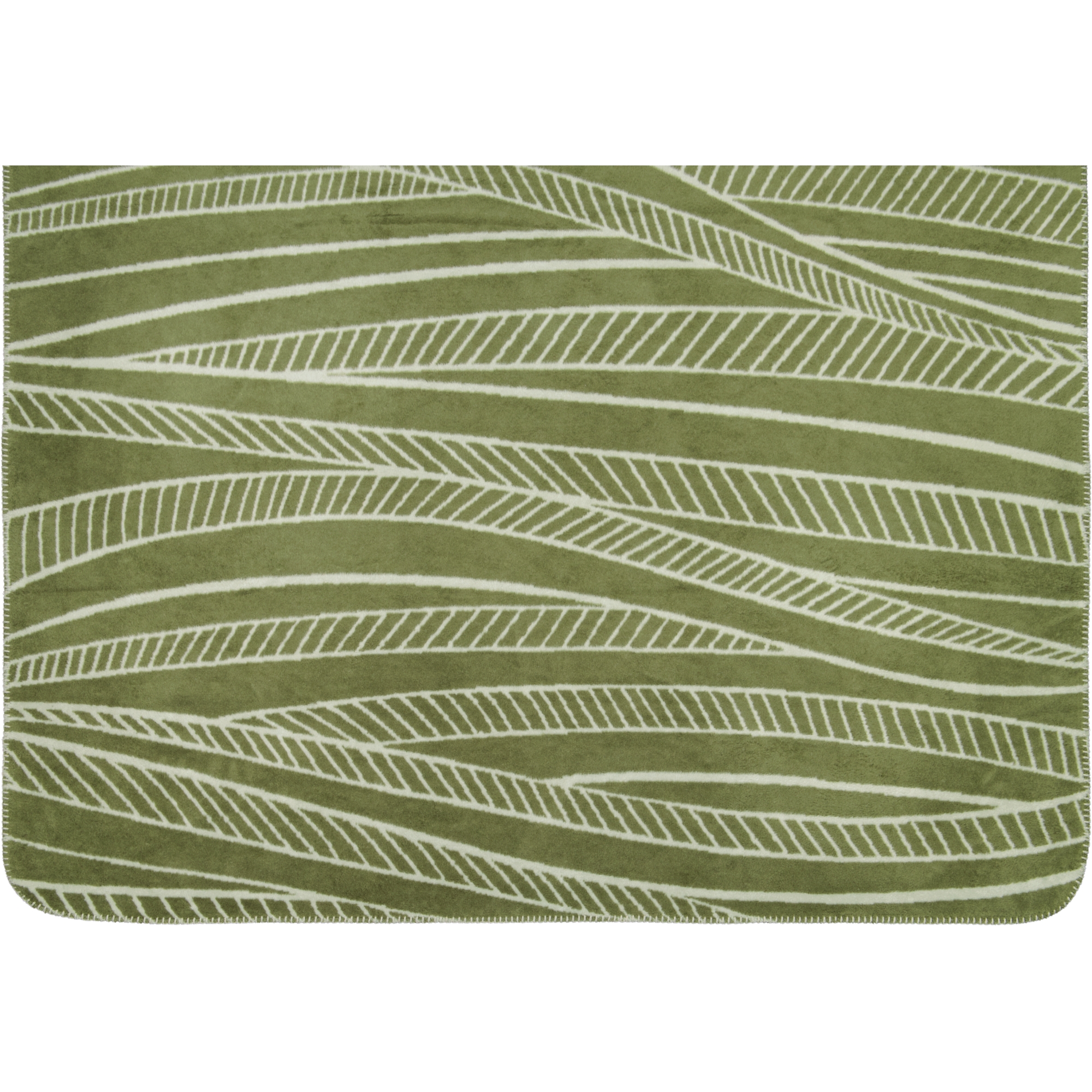 Villeroy & Boch Wohndecken Willow Olive Green - 150x200 cm