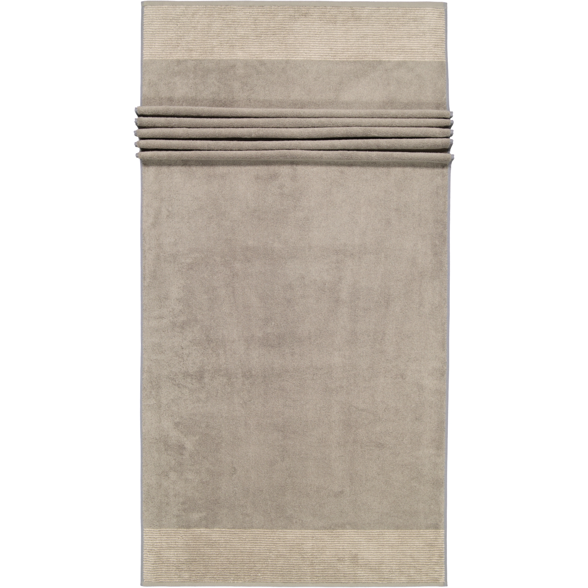 Cawö - Luxury Home Two-Tone 590 - Farbe: graphit - 70 - Saunatuch 80x200 cm