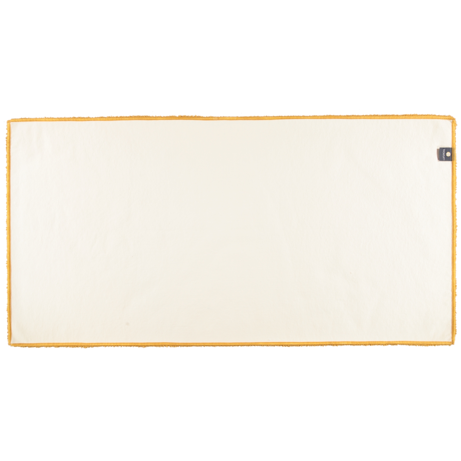 Rhomtuft - Badteppiche Square - Farbe: gold -  348 - 80x160 cm