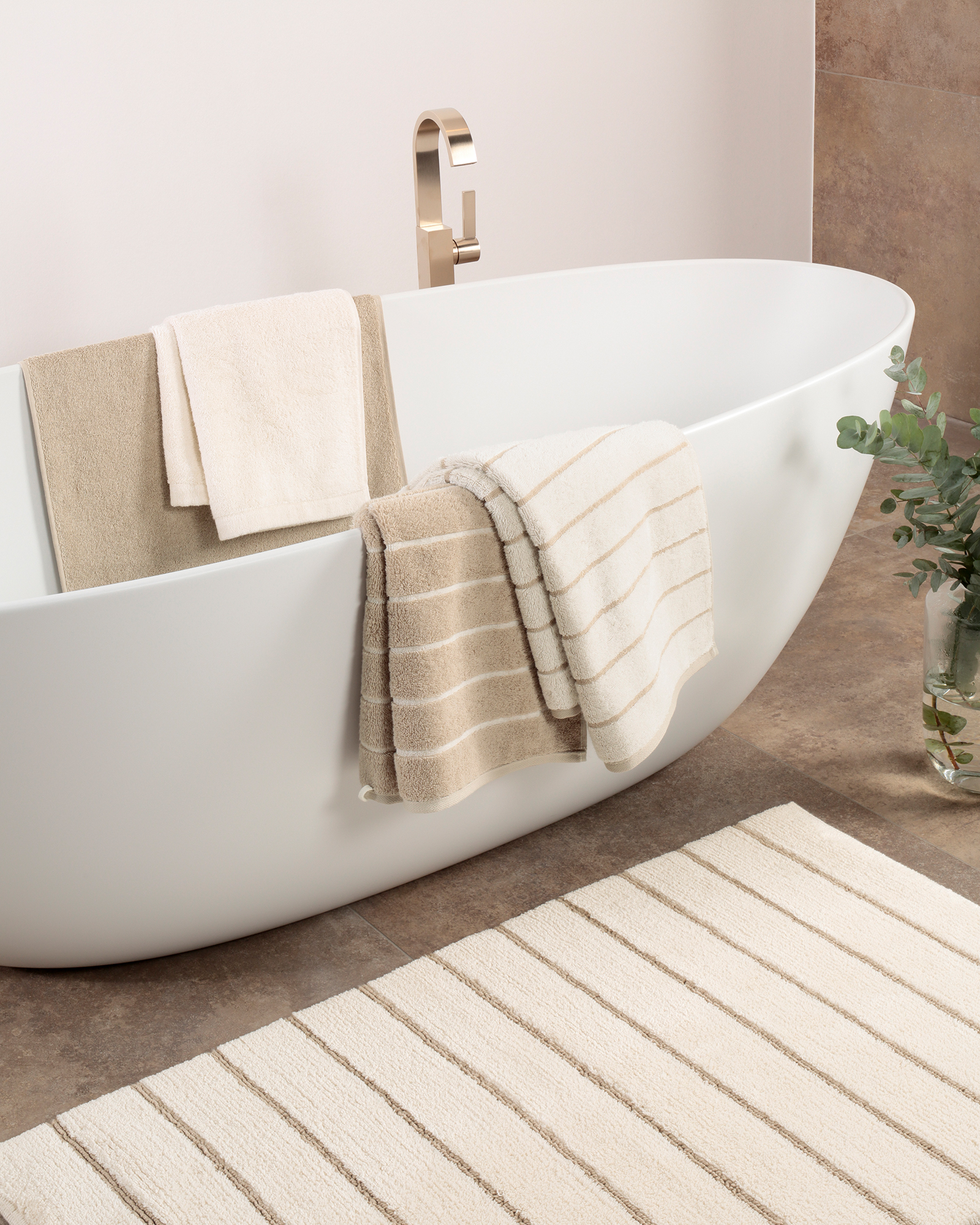 Cawö Handtücher Balance Doubleface 6232 natur - 33 - Handtuch 50x100 cm