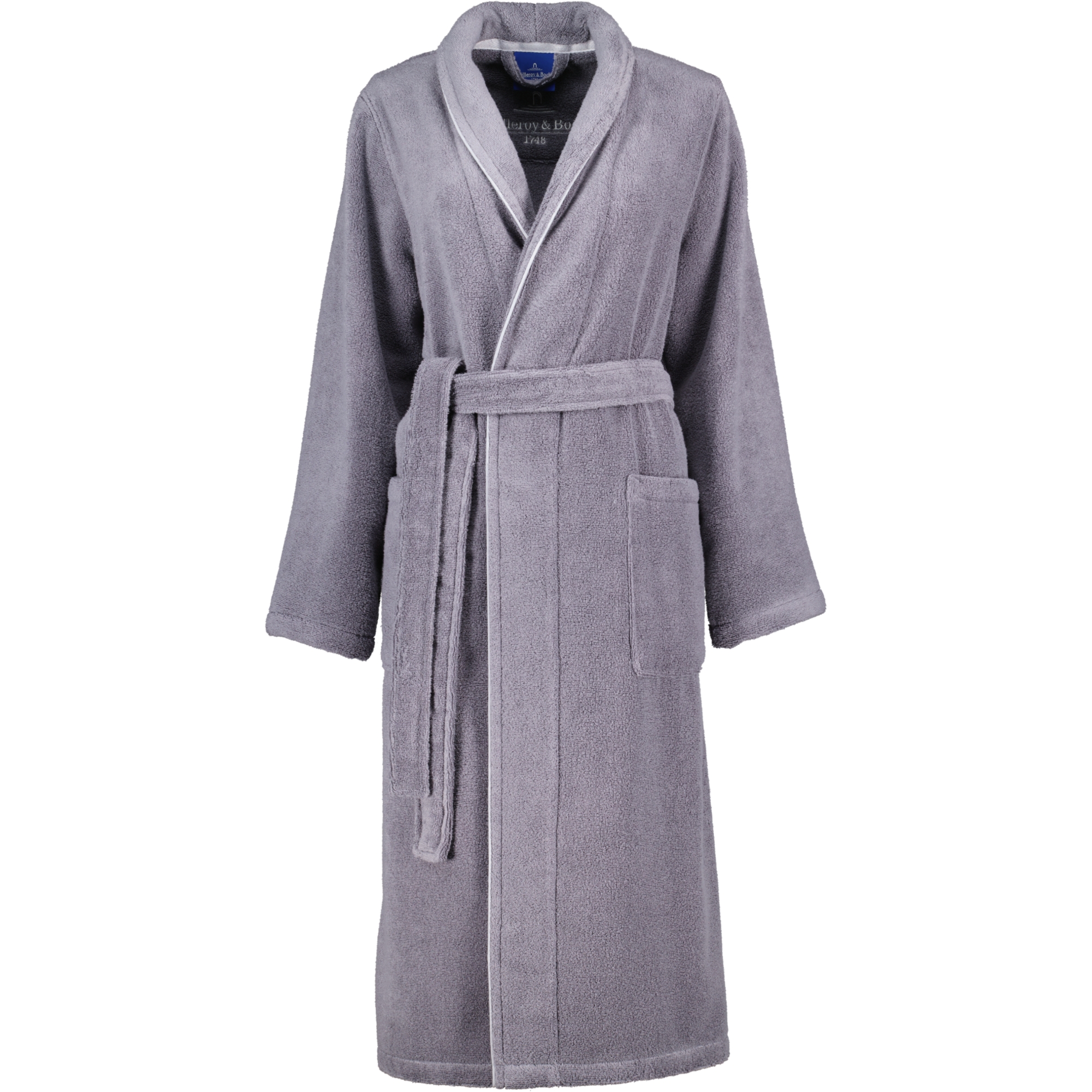 Villeroy & Boch Bademäntel Damen Schalkragen 2520 shadow-grey - 77