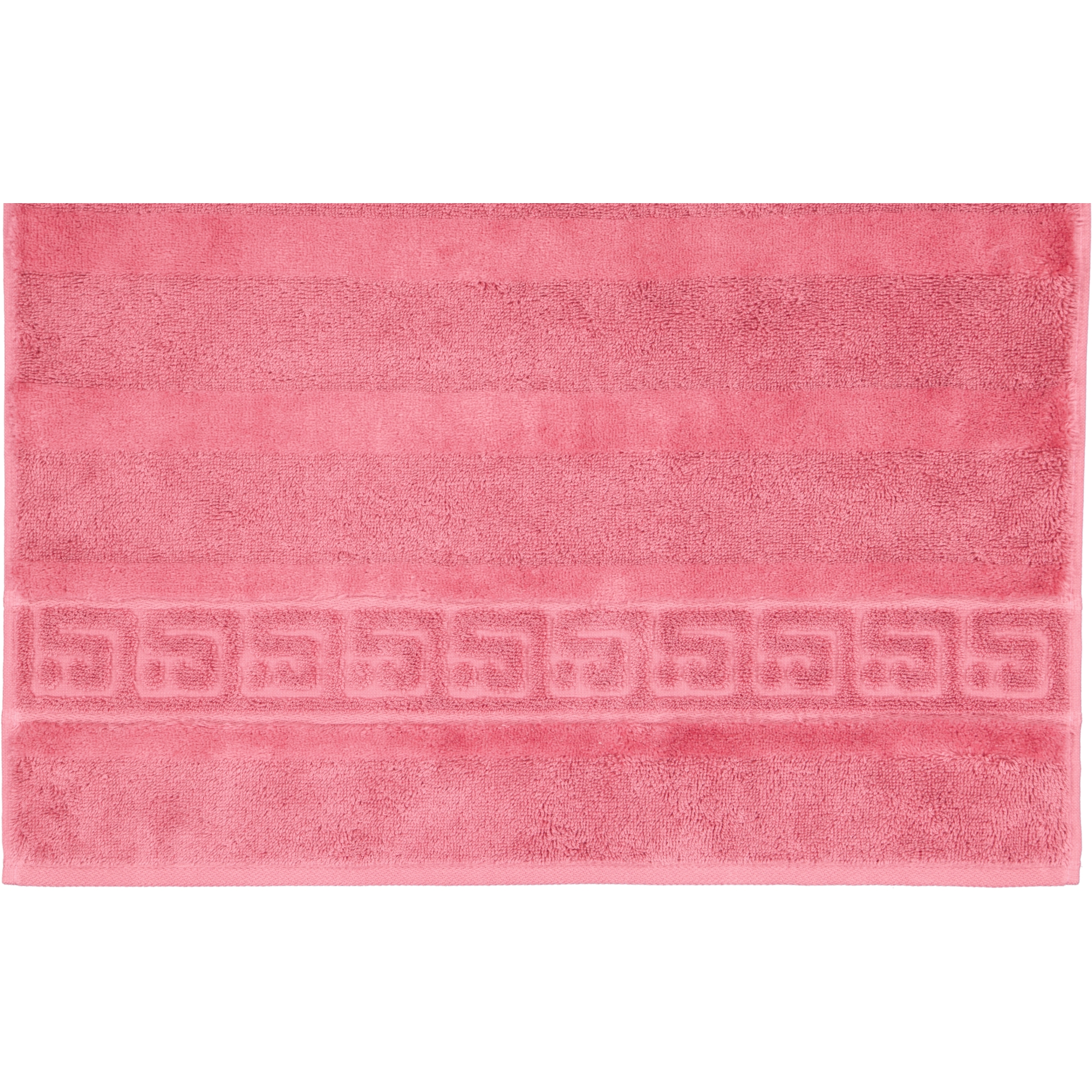 Cawö - Noblesse Uni 1001 - Farbe: 240 - rosa - Seiflappen 30x30 cm