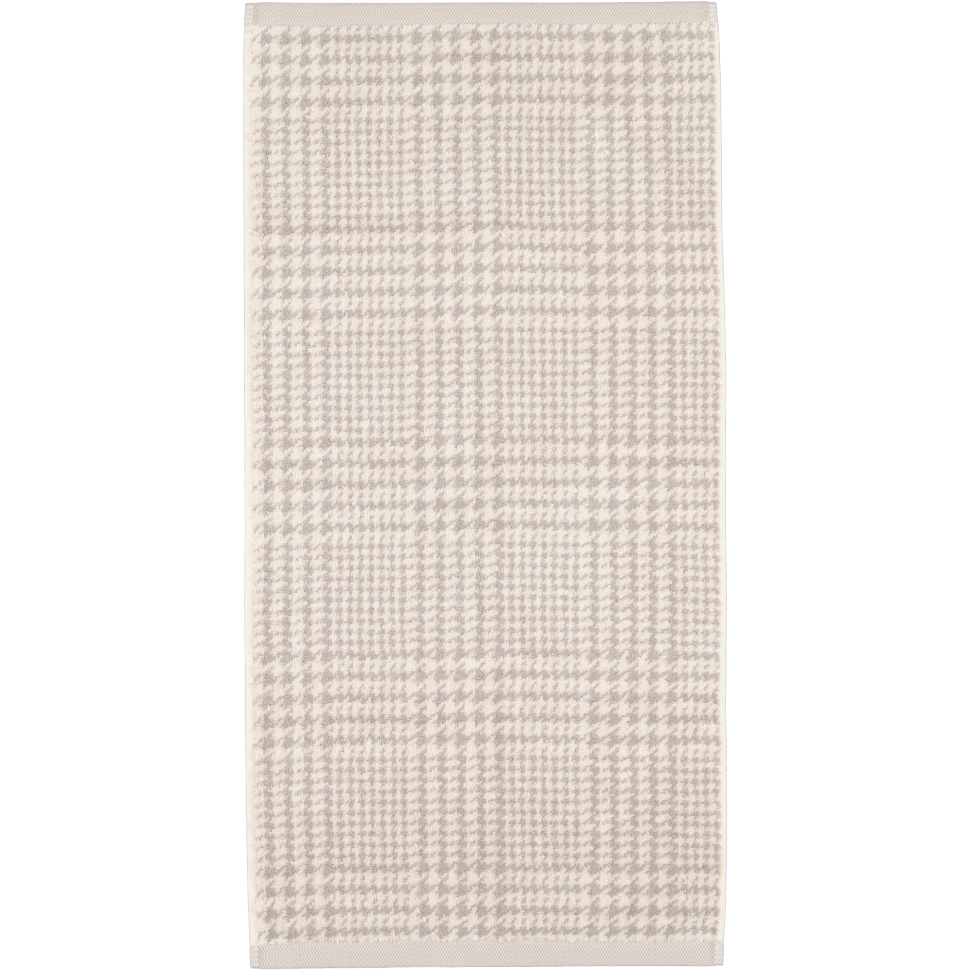 Möve - Brooklyn Glencheck - Farbe:  nature/cashmere - 071 (1-0569/8970) - Handtuch 50x100 cm