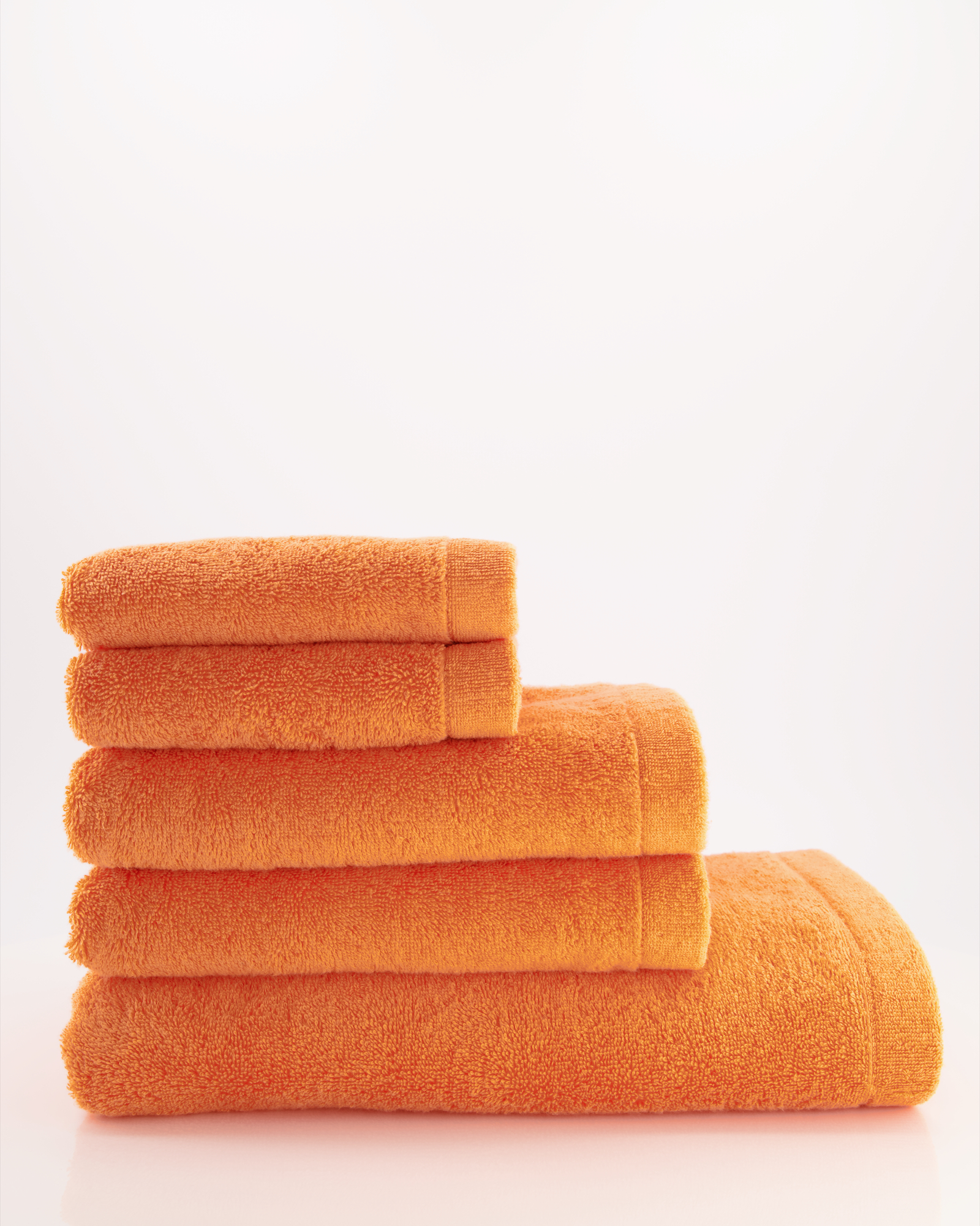 Cawö Handtücher Life Style Uni 7007 mandarine - 316 - Handtuch 50x100 cm
