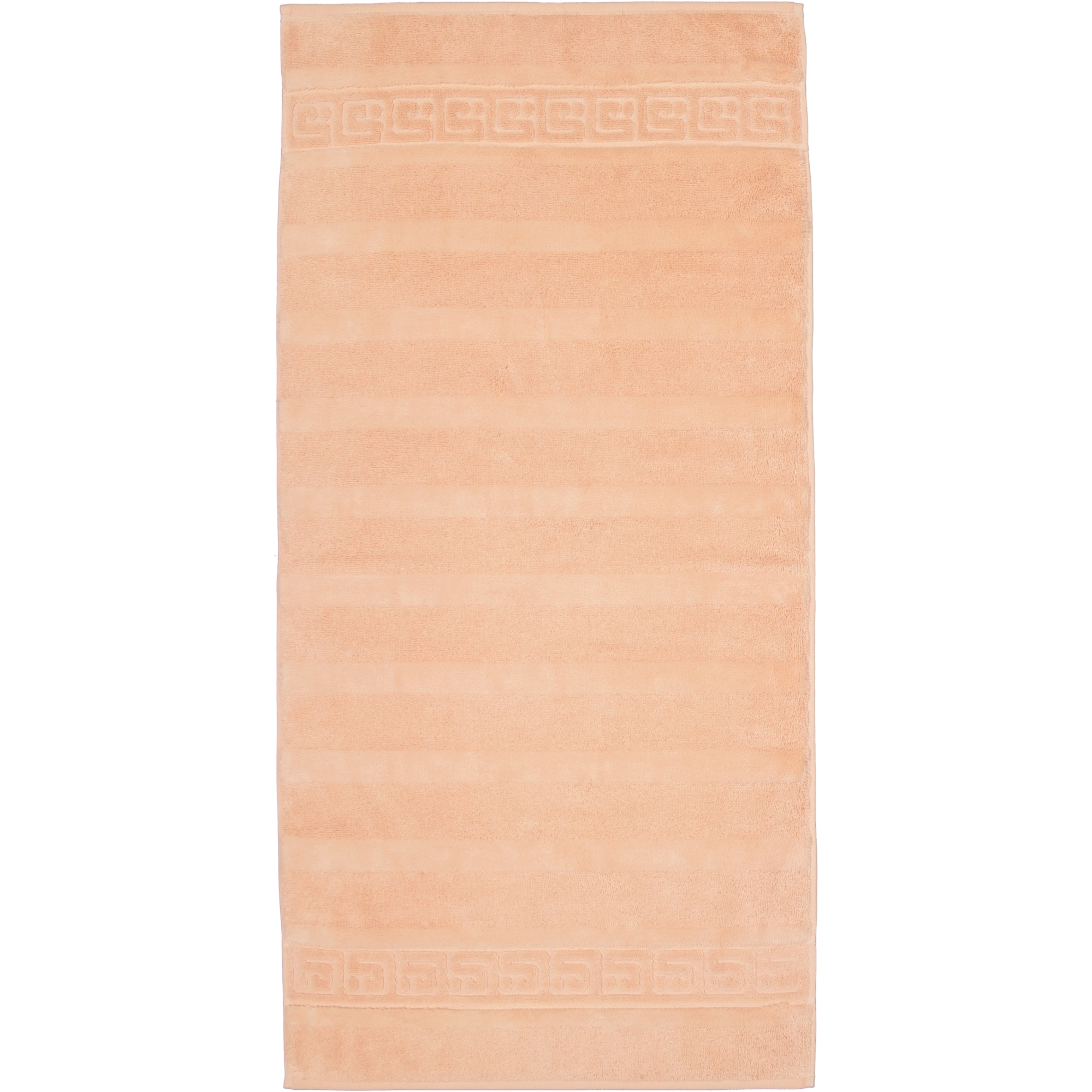 Cawö - Noblesse Uni 1001 - Farbe: 368 - lachs - Gästetuch 30x50 cm