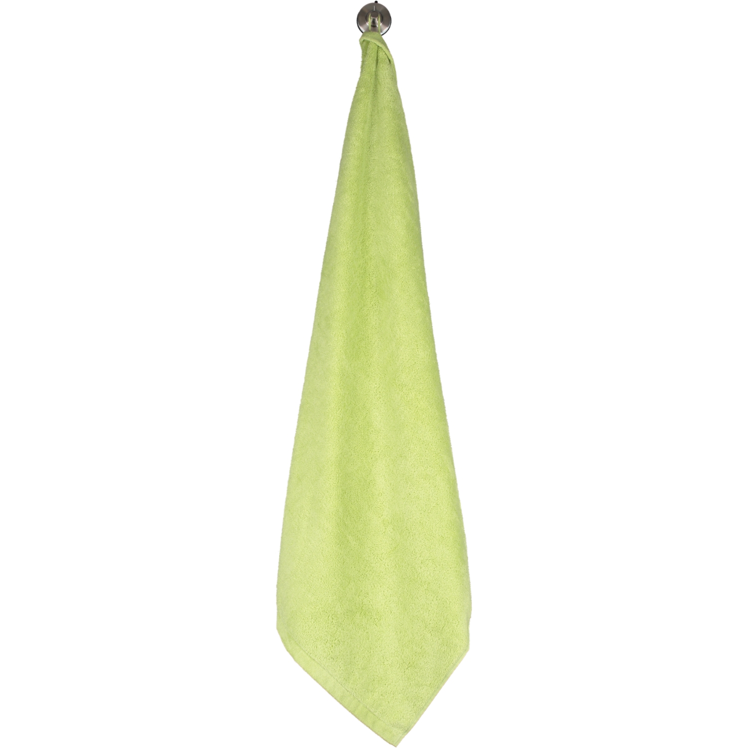 Cawö - Life Style Uni 7007 - Farbe: pistazie - 412 - Badetuch 100x160 cm