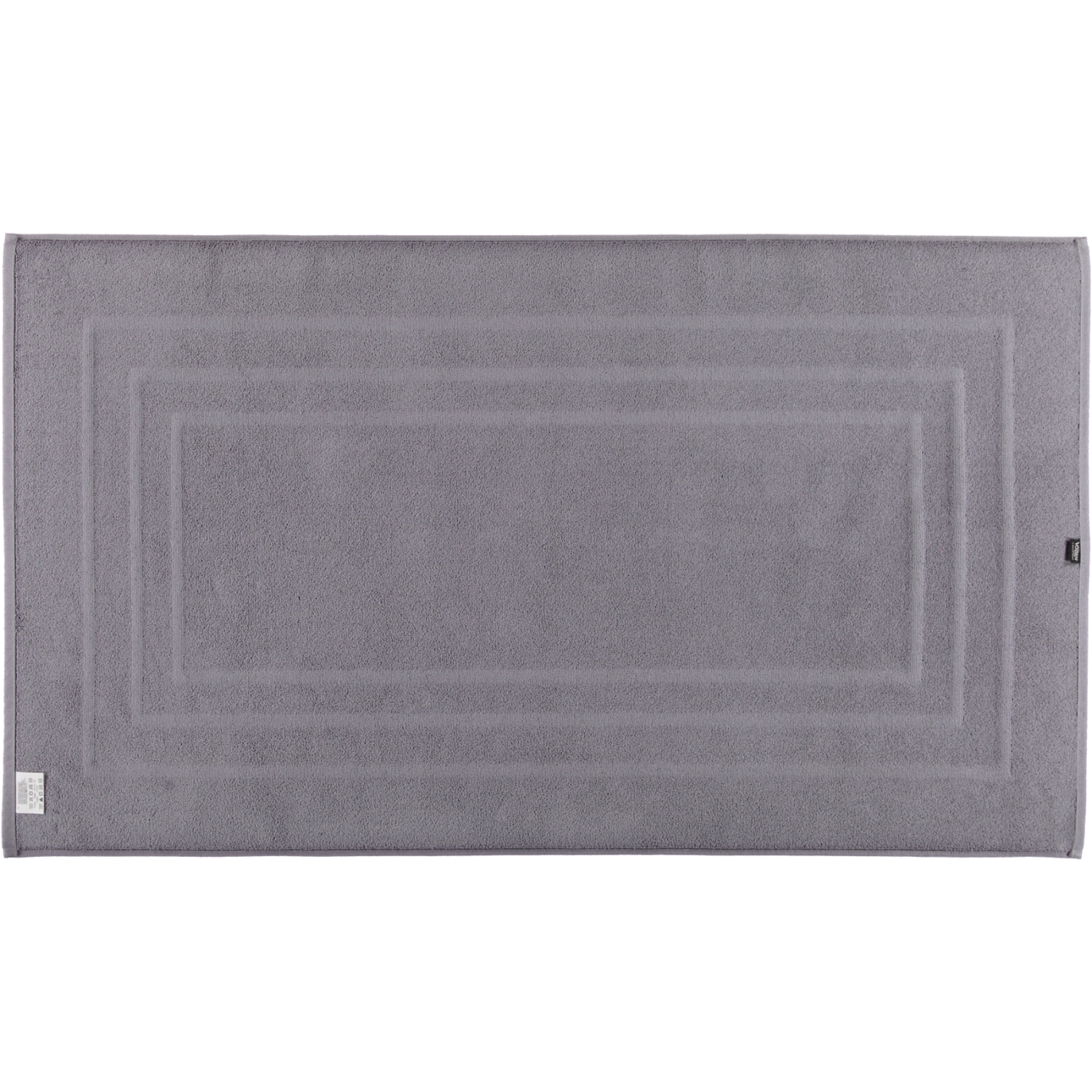 Vossen Badematten Feeling dunkelgrau - 7410 - 67x120 cm