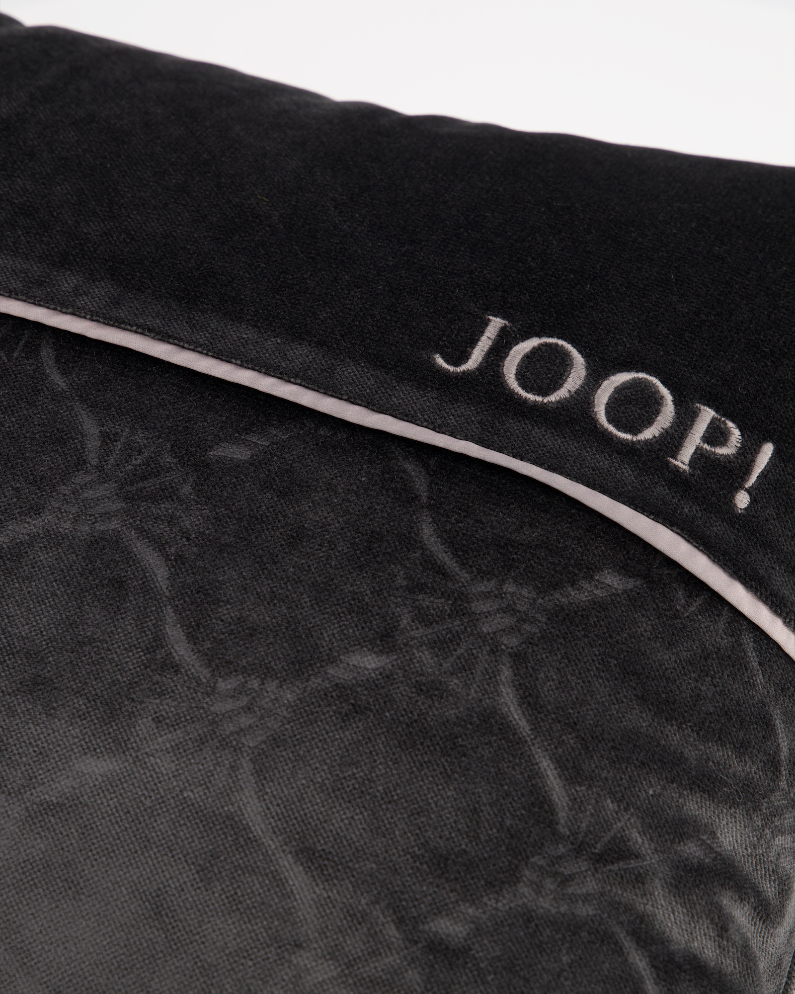 JOOP! Kissenhülle Scene - Größe: 38x58 cm - Farbe: Anthrazit - 012