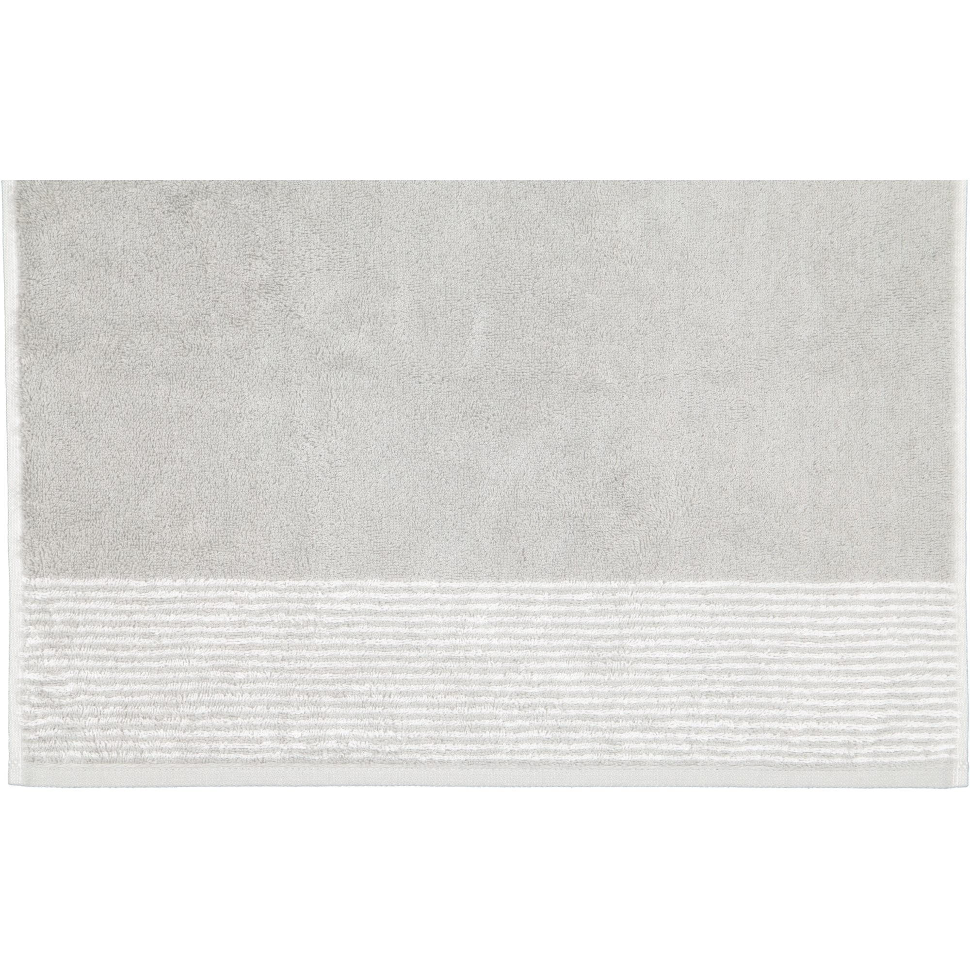 Cawö - Luxury Home Two-Tone 590 - Farbe: platin - 76 - Gästetuch 30x50 cm