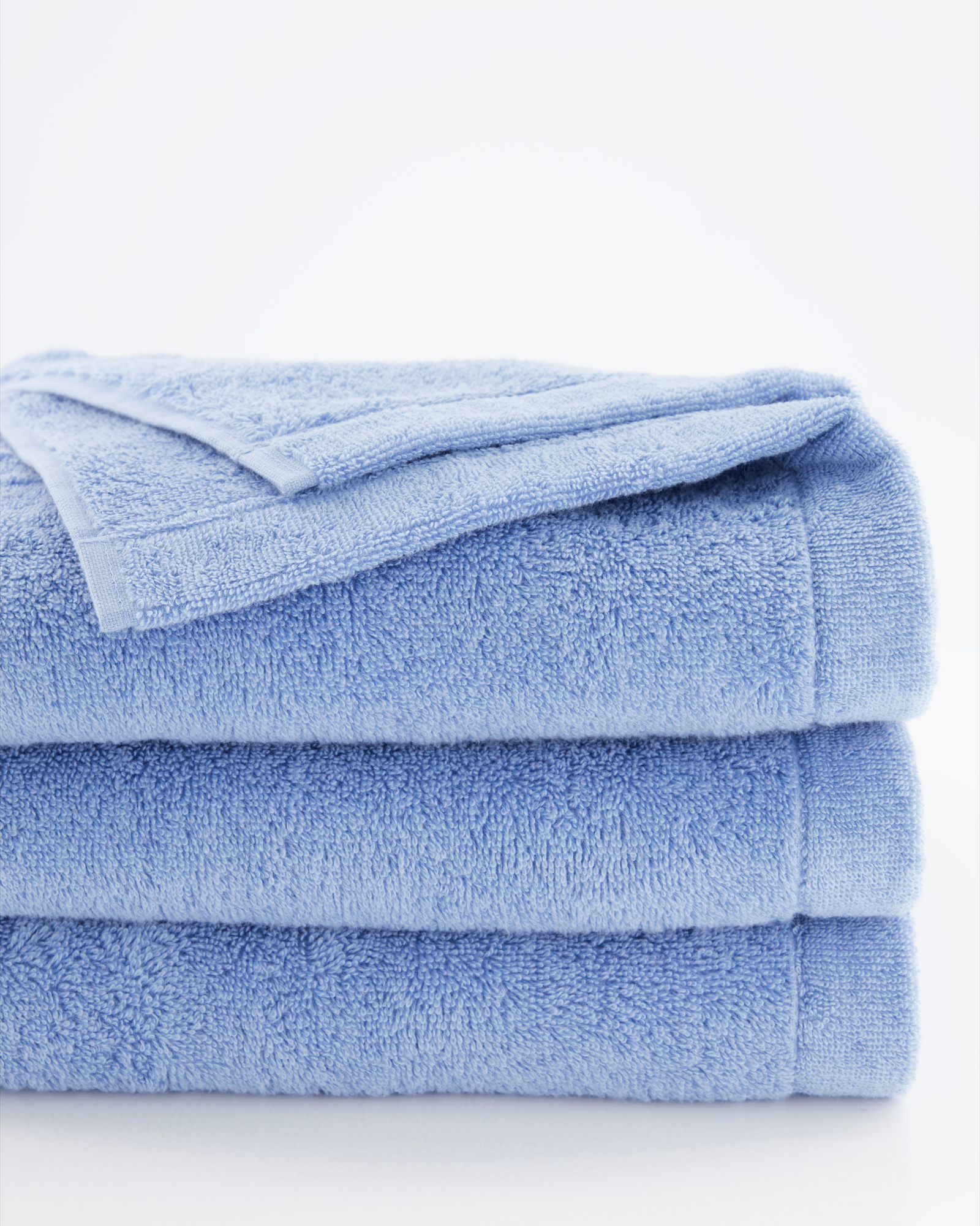 Cawö Handtücher Lifestyle Uni 7007 sky - 138 - Handtuch 50x100 cm