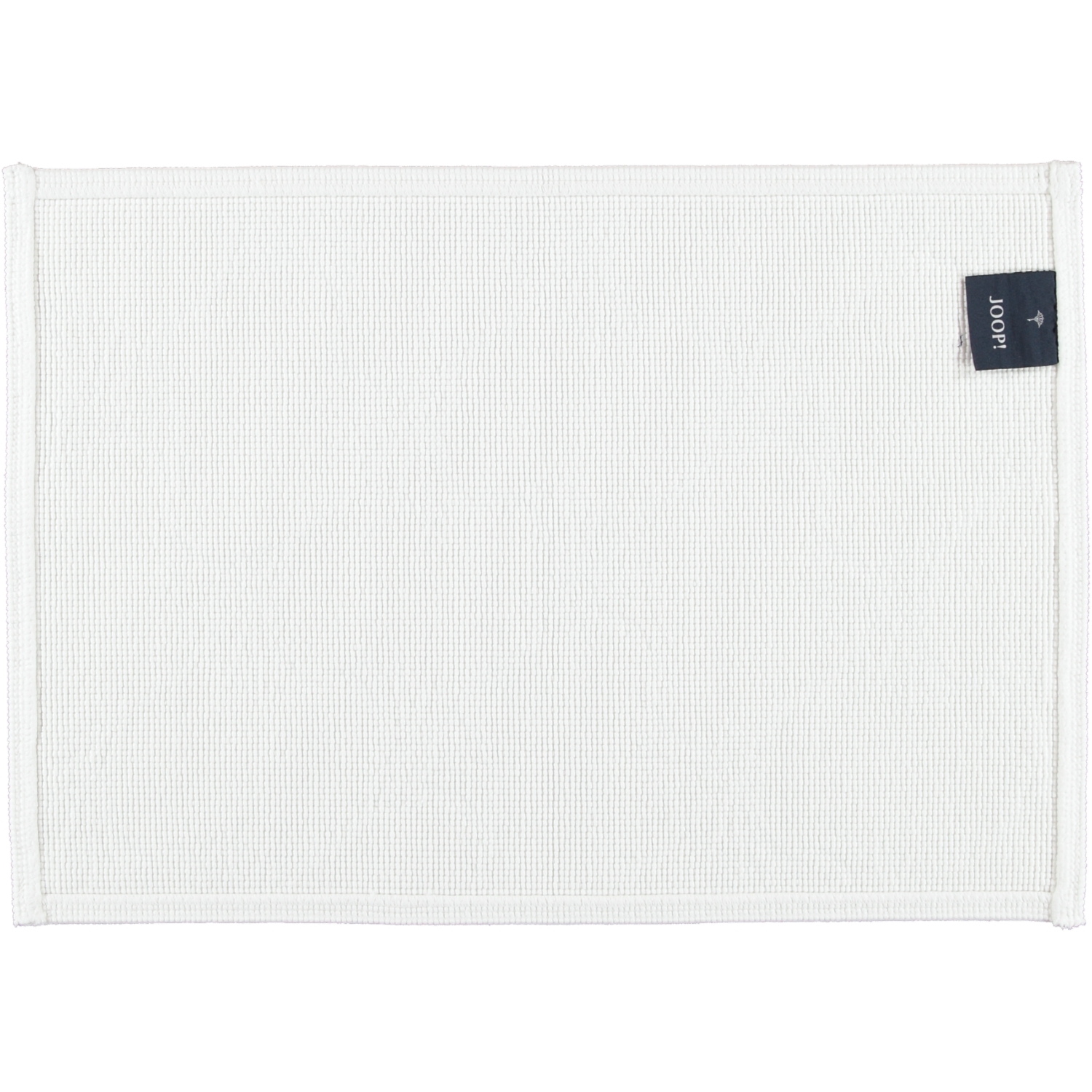 JOOP! - Badteppich New Cornflower 60 - Farbe: Weiß - 001 - 50x70 cm