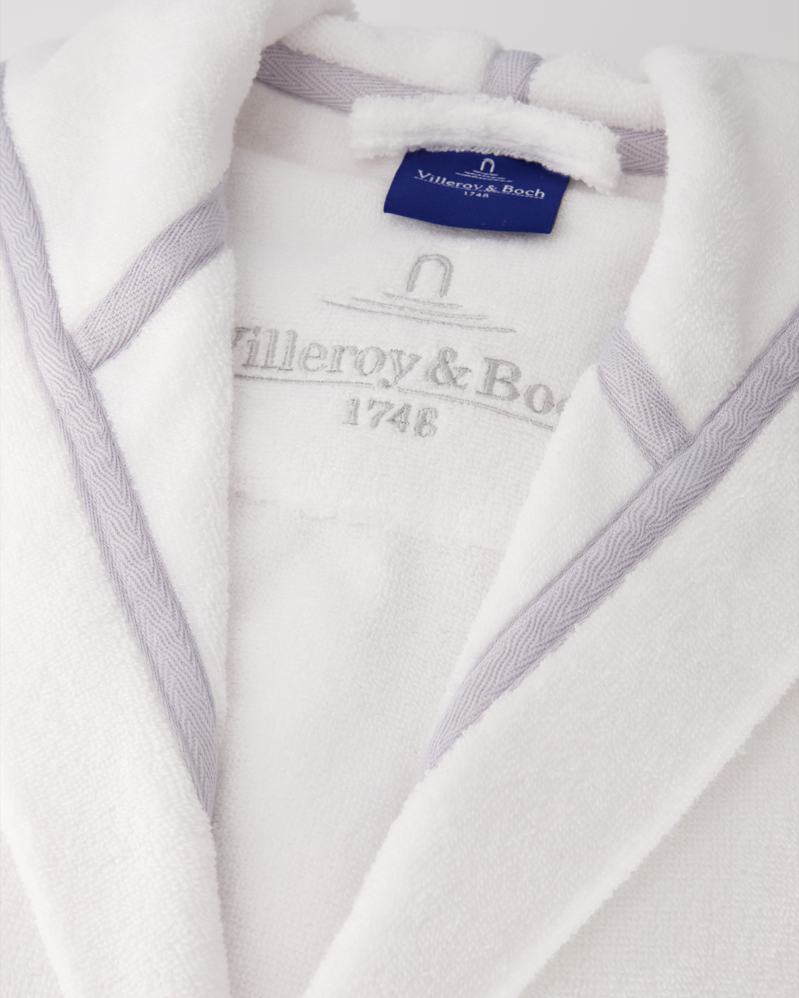 Villeroy & Boch Bademäntel Herren Kapuze 2523 brilliant-white - 67