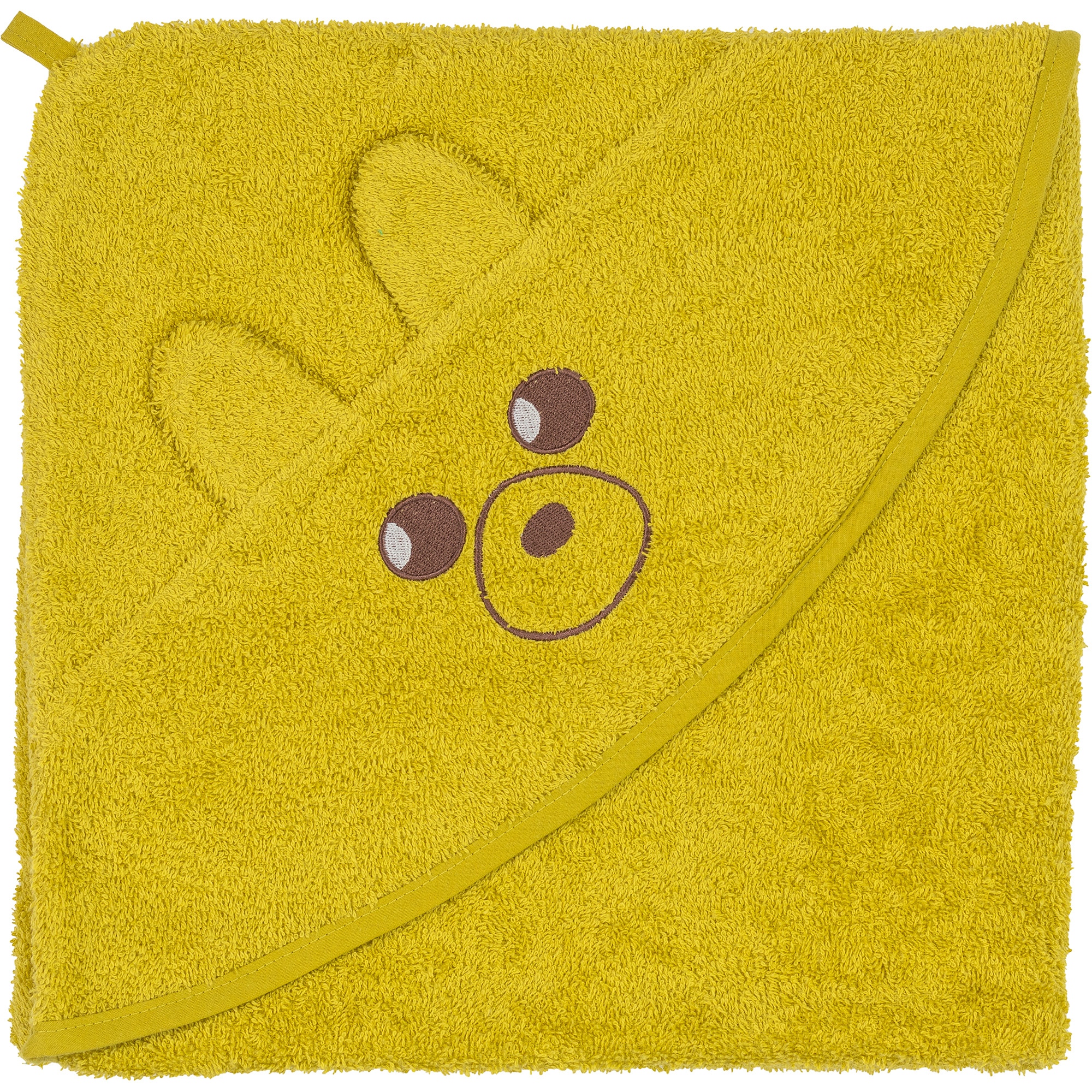 Smithy Flips der Bär - Kapuzentuch 100 x 100 cm - Farbe: apfel (1903114)