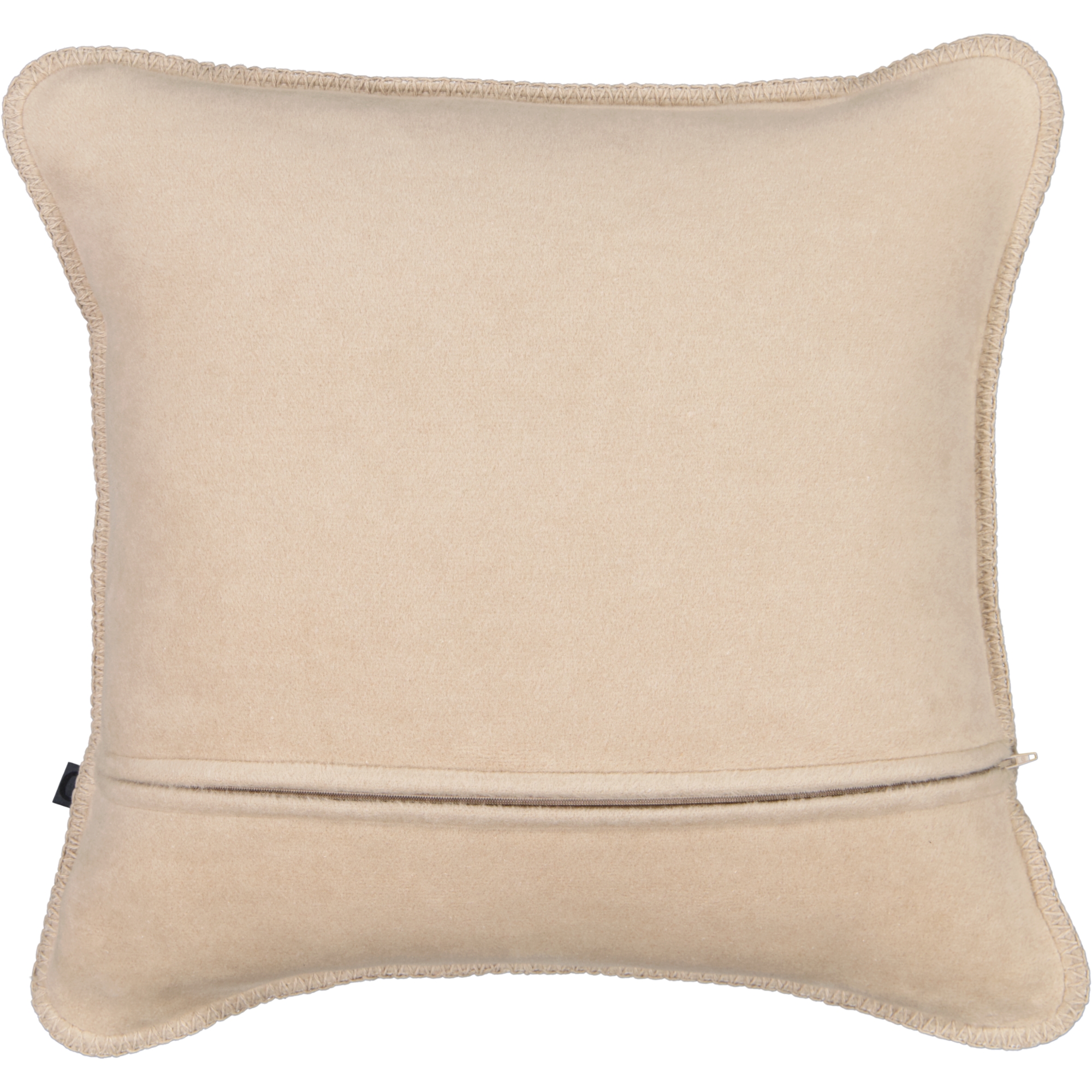Cawö Kissenhüllen WE LOVE DOGS Companion 62480 natur/beige - 33 - 50x50 cm
