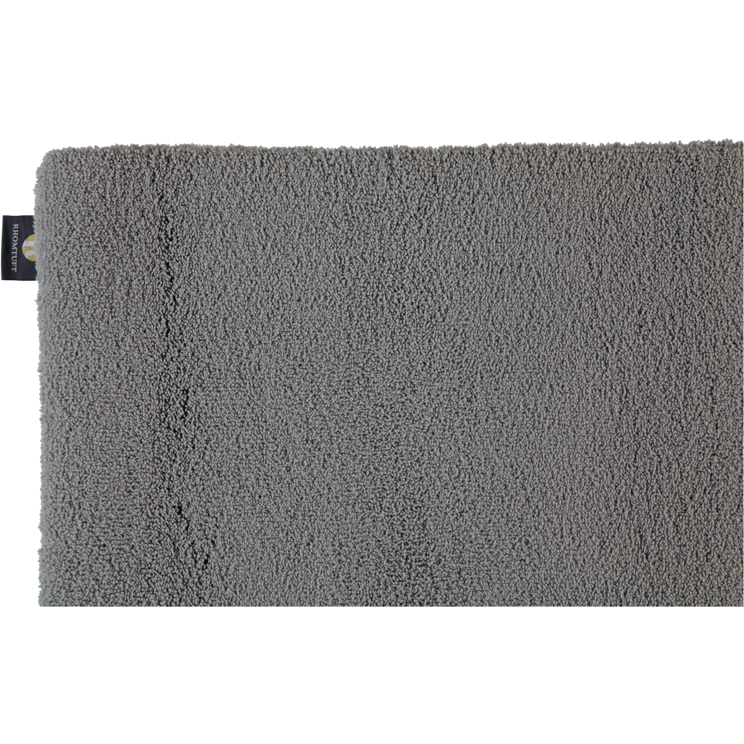 Rhomtuft - Badteppiche Square - Farbe: kiesel - 85 - 80x160 cm
