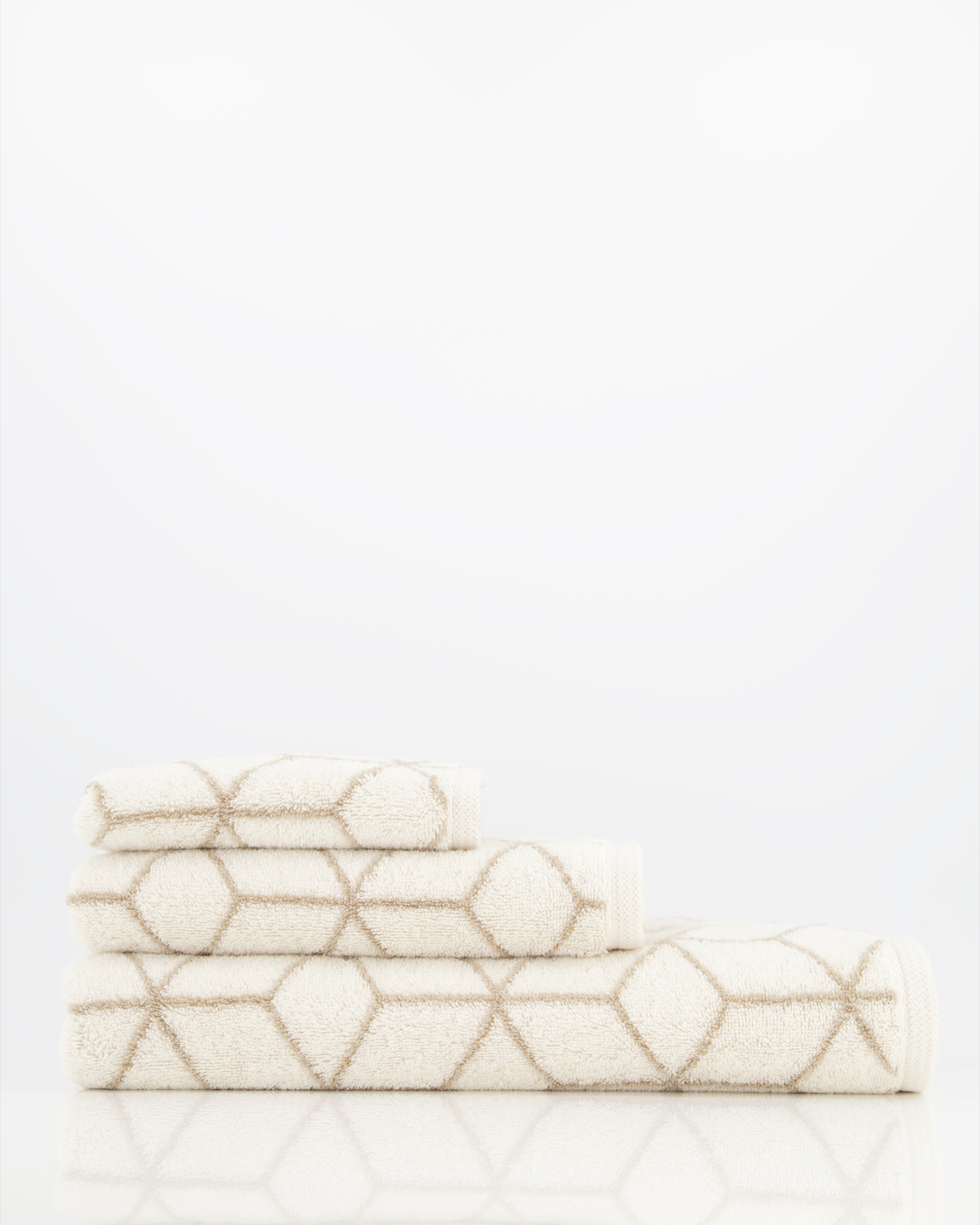 Villeroy & Boch Handtücher Coordinates Carré 2557 - Farbe: cashmere - 33 - Duschtuch 80x150 cm