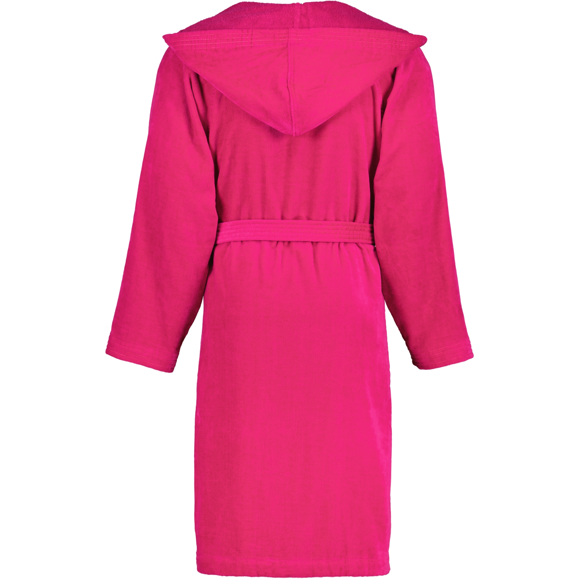 Vossen Bademäntel unisex Kurzmantel mit Kapuze Texas cranberry - 3770 - M