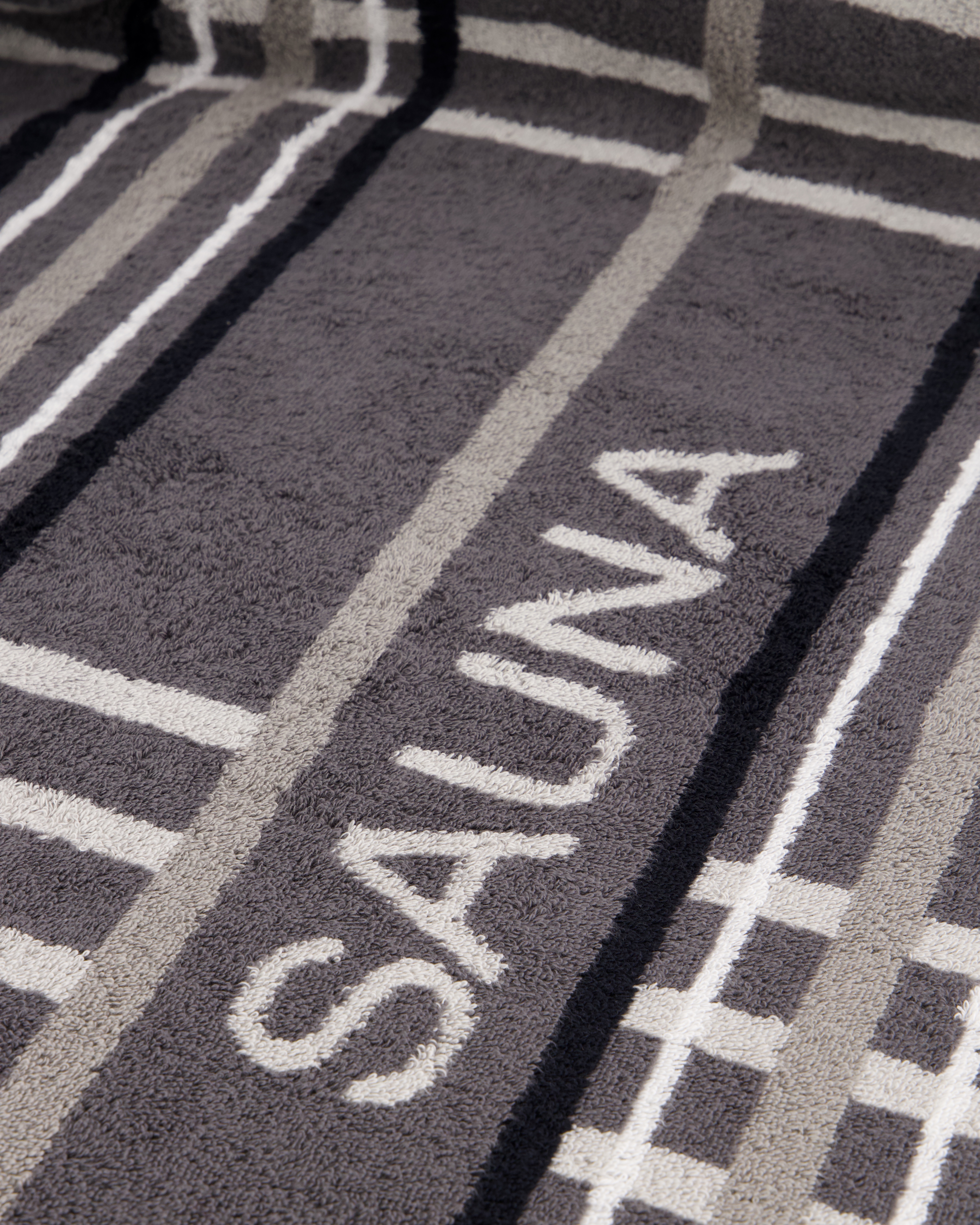 Cawö Saunatücher SAUNA Check 6274 anthrazit - 34 - 80x200 cm