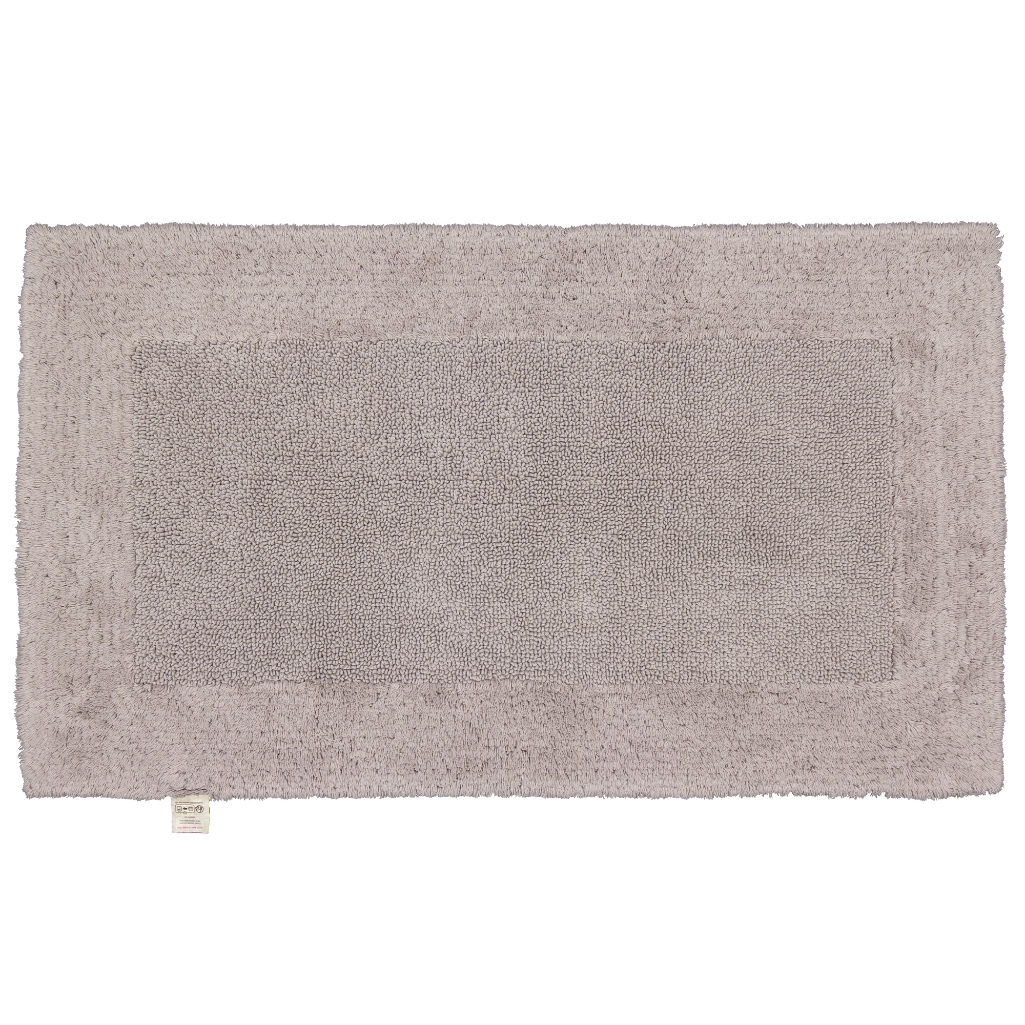 Möve Badteppiche Doubleface silver grey - 823 - 60x100 cm