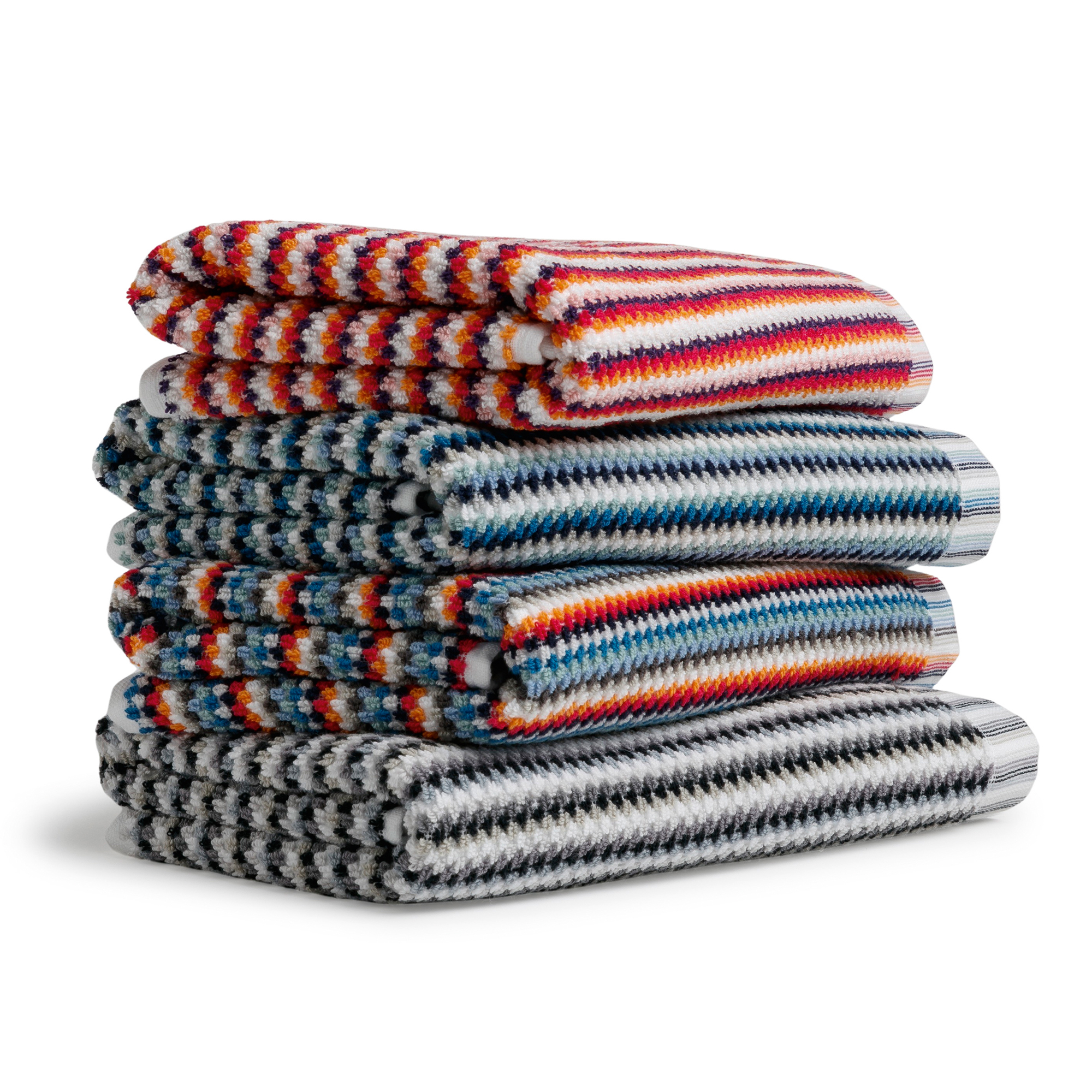 Möve Handtücher Bliss Bunt blue/green - 051