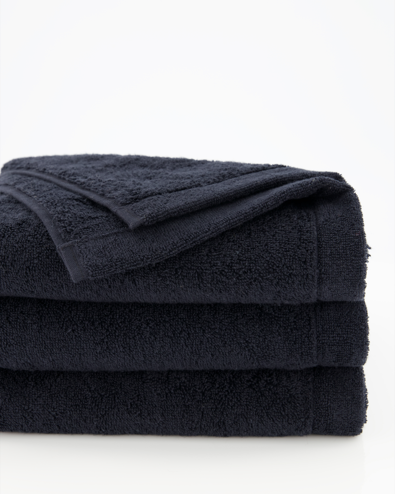 Cawö Handtücher Life Style Uni 7007 schwarz - 906 - Handtuch 50x100 cm