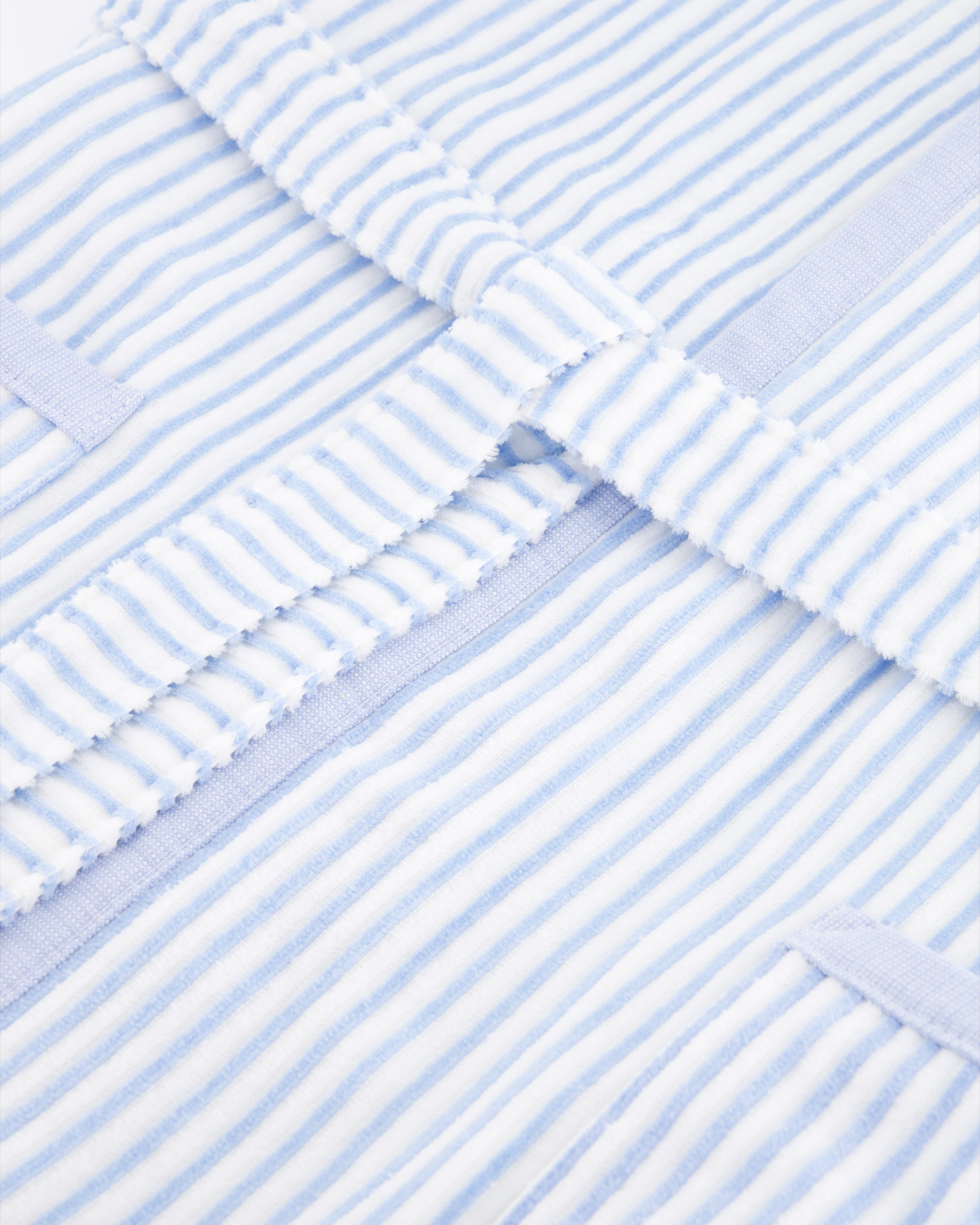 Cawö Bademäntel Damen Schalkragen 3423 mittelblau - 11