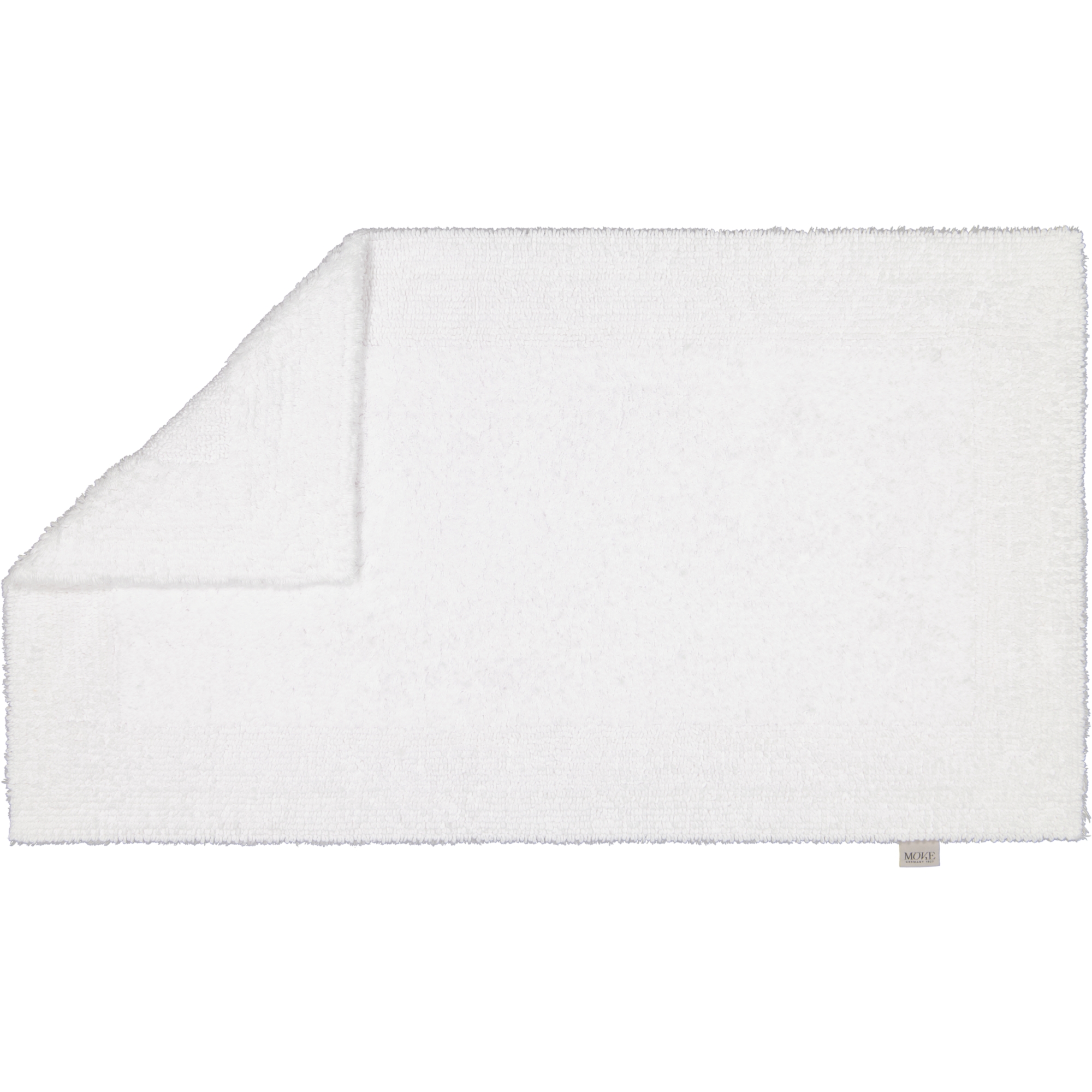 Möve Badteppiche Doubleface snow - 001 - 60x100 cm