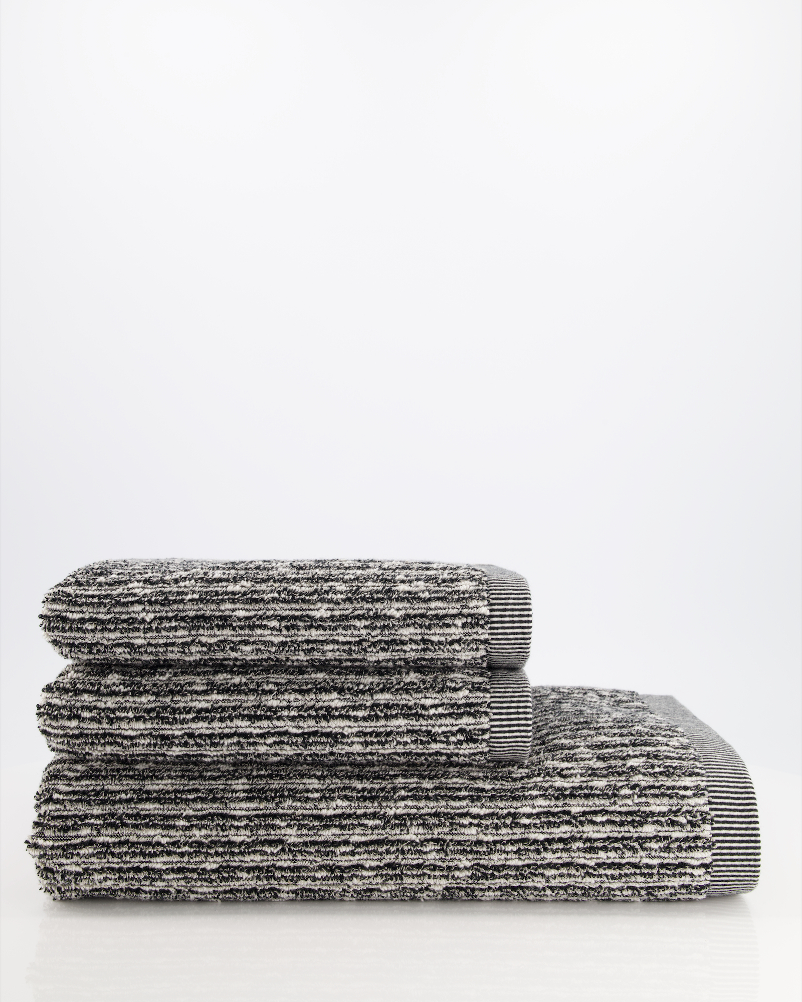Möve Handtücher Brooklyn Pinstripe nature/black - 081